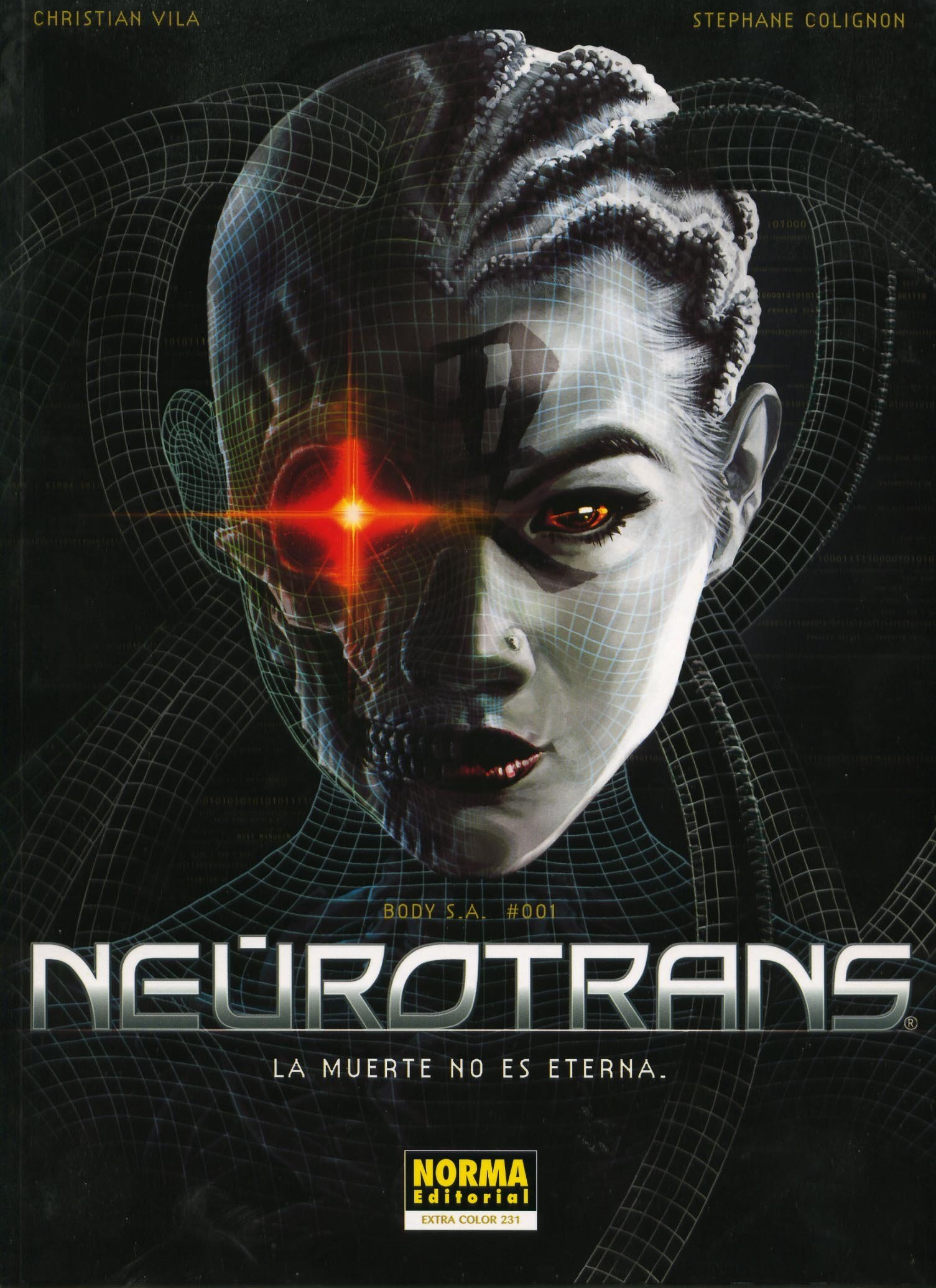 Portada ampliada de Col Cimoc Extra Color - 231 - Neurotrans - La muerte no es eterna (Thanos)(CRG)
