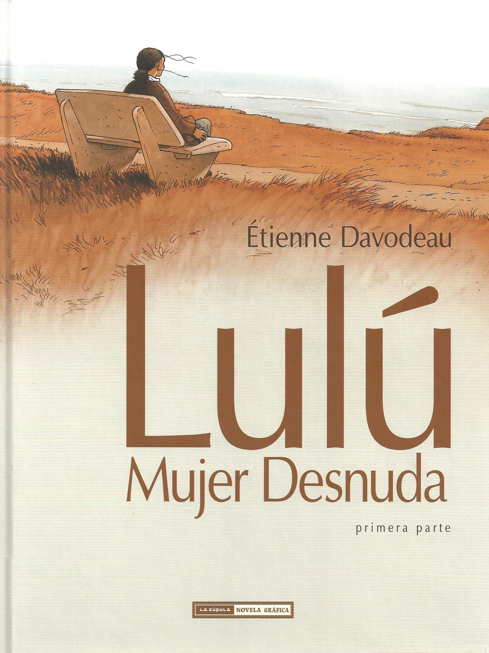 Portada ampliada de Lulu Mujer desnuda (de Etienne Davodeau)