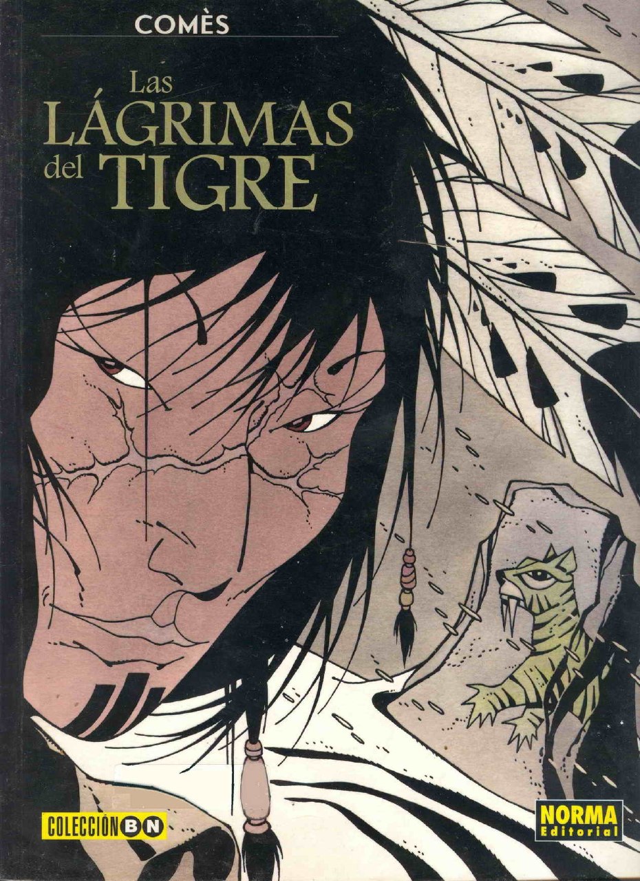 Portada ampliada de Las Lágrimas del Tigre