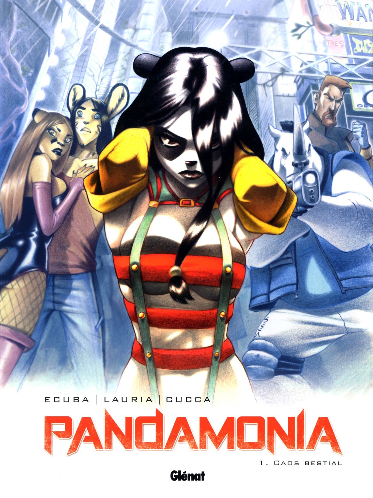 Portada ampliada de PANDAMONIA