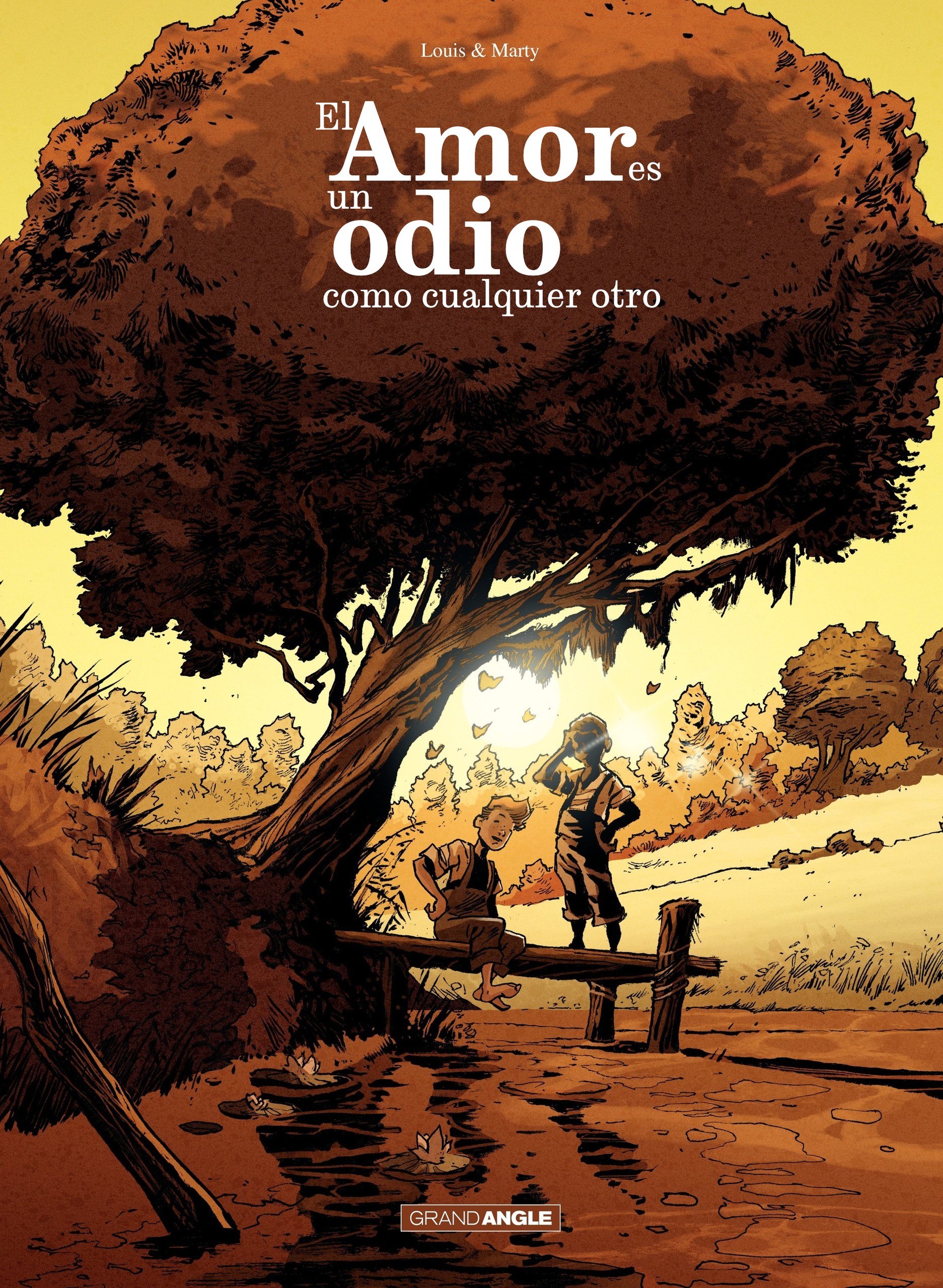 Portada ampliada de El Amor es un odio como cualquier otro