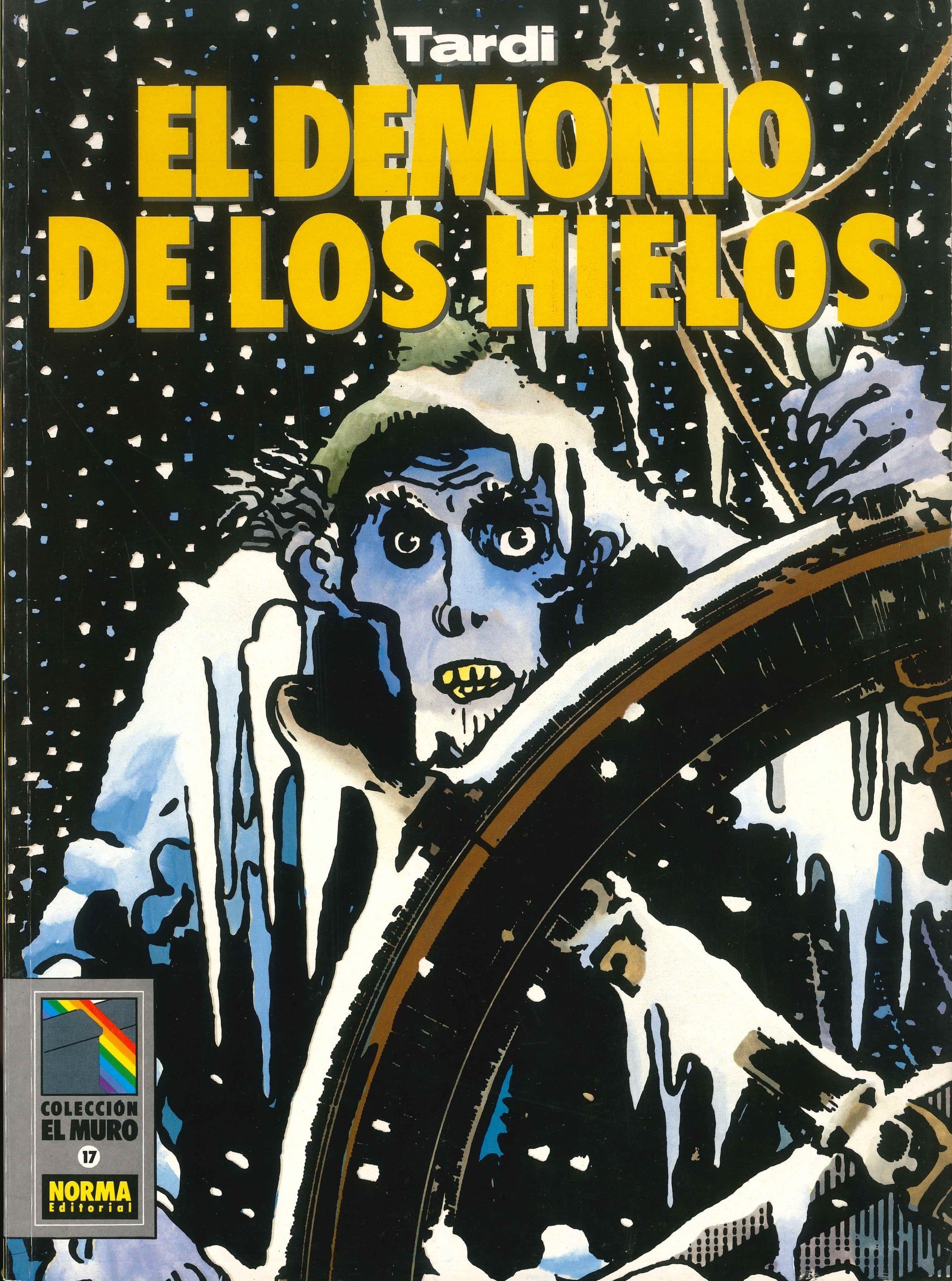 Portada ampliada de EL DEMONIO DE LOS HIELOS