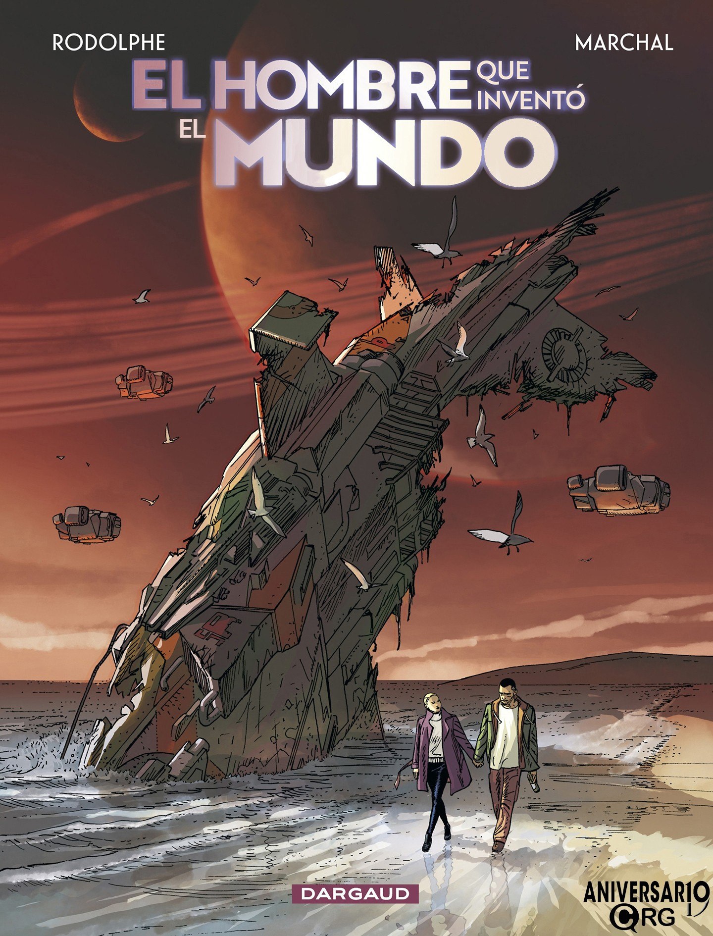Portada ampliada de EL HOMBRE QUE INVENTO EL MUNDO