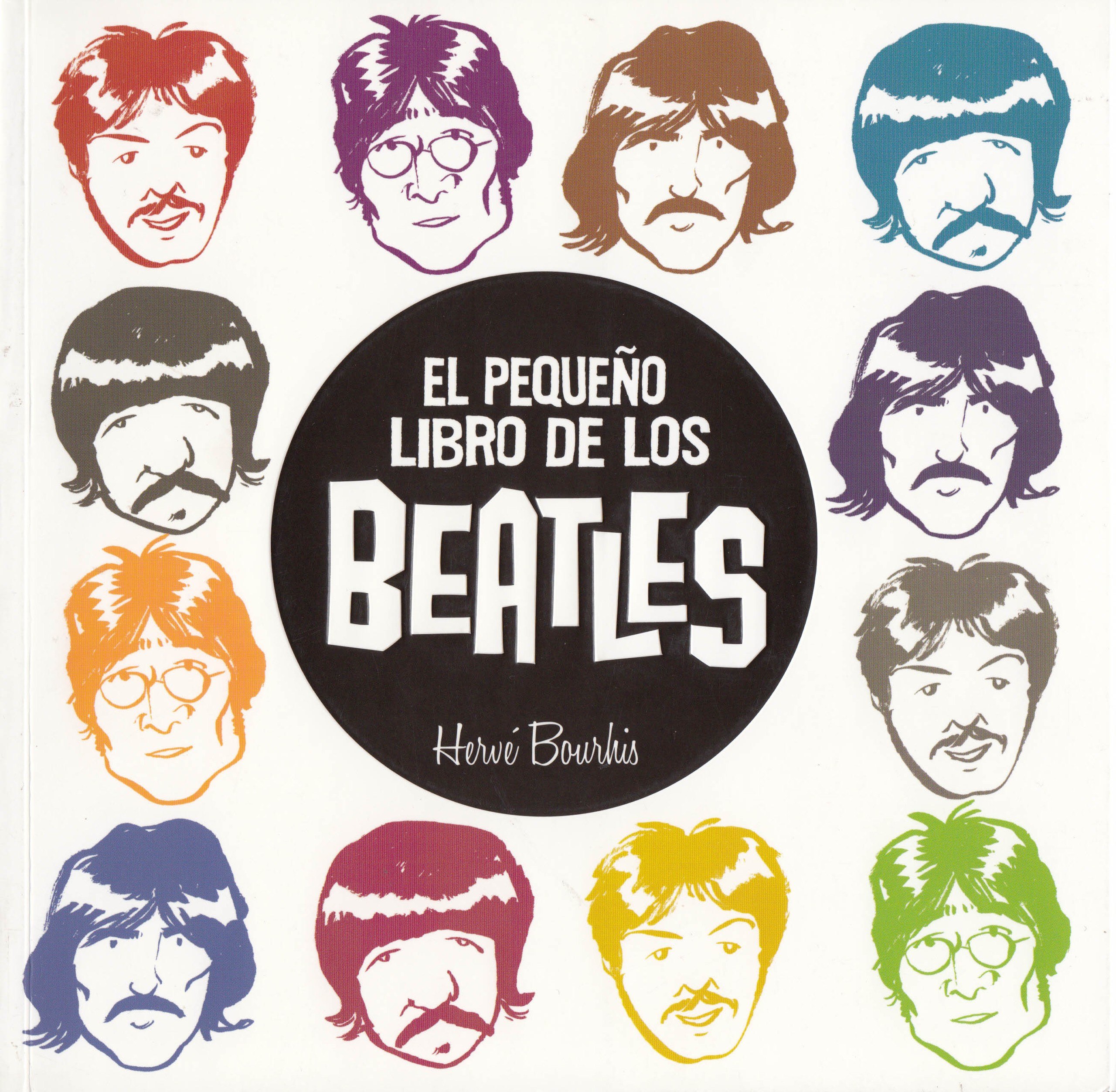 Portada ampliada de EL PEQUEÑO LIBRO DE LOS BEATLES