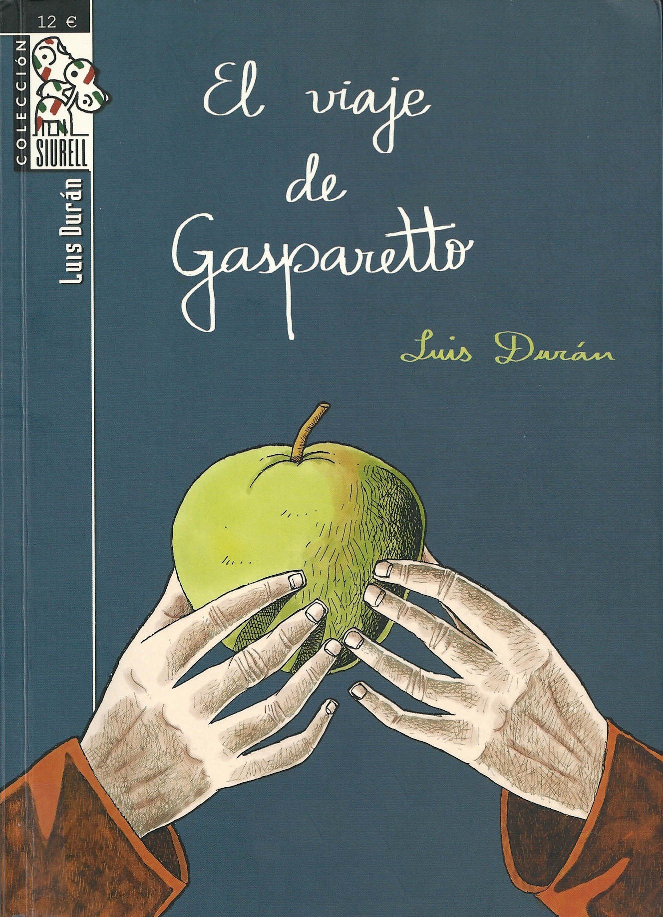 Portada ampliada de El viaje de Gasparetto