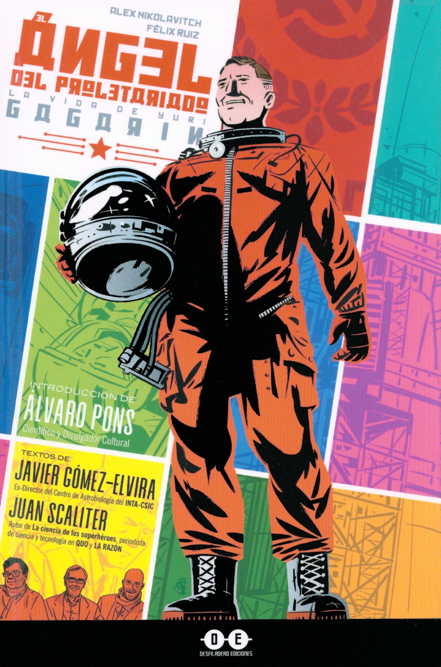 Portada ampliada de Ángel del planeta Gagarin