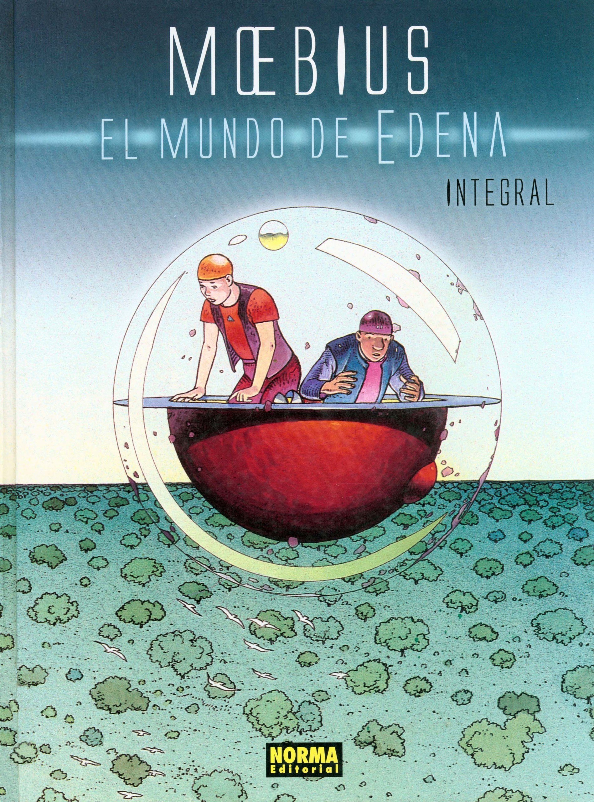 Portada ampliada de Möbius El Mundo de Edena Integral