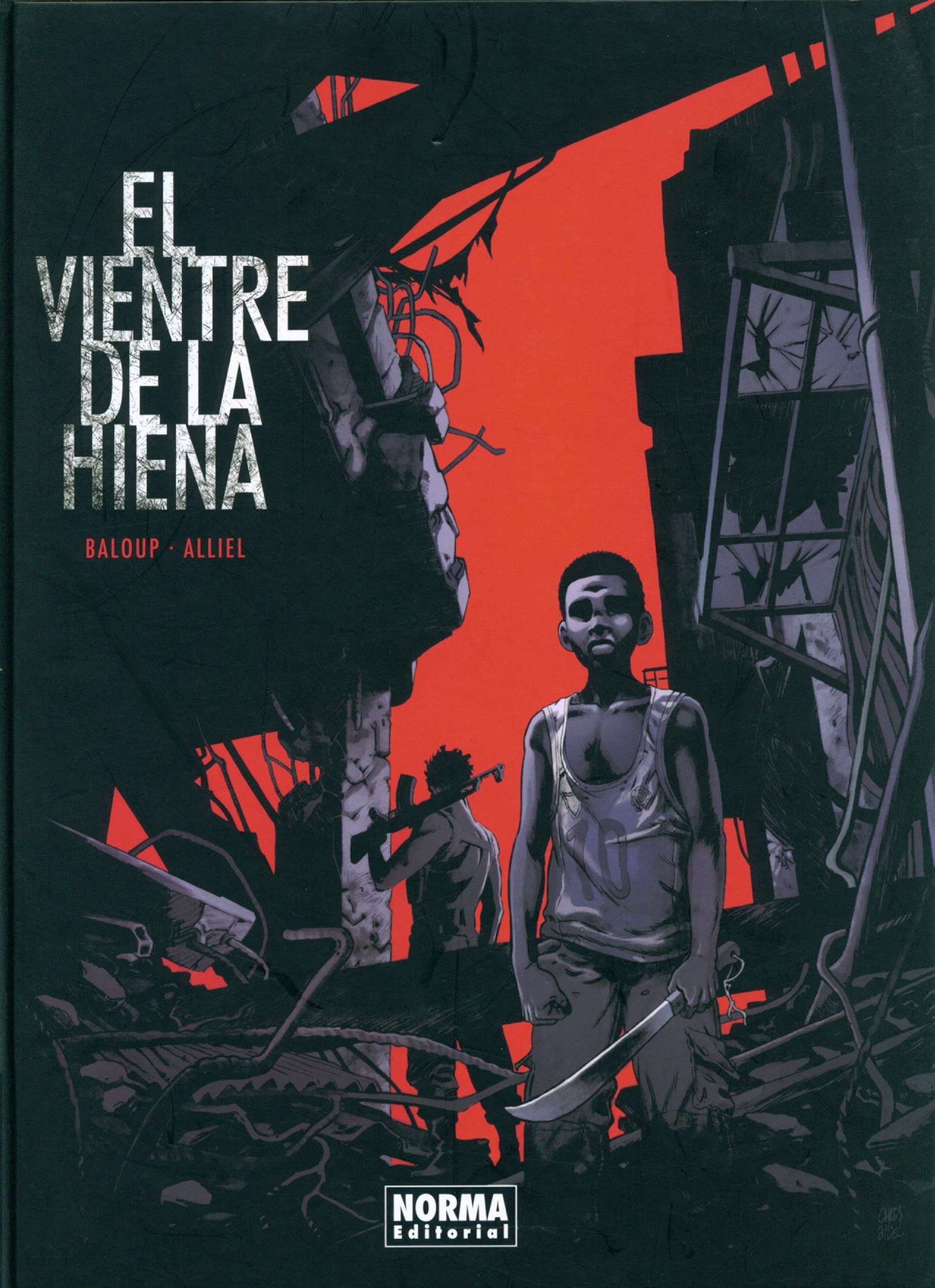 Portada ampliada de El vientre de la hiena