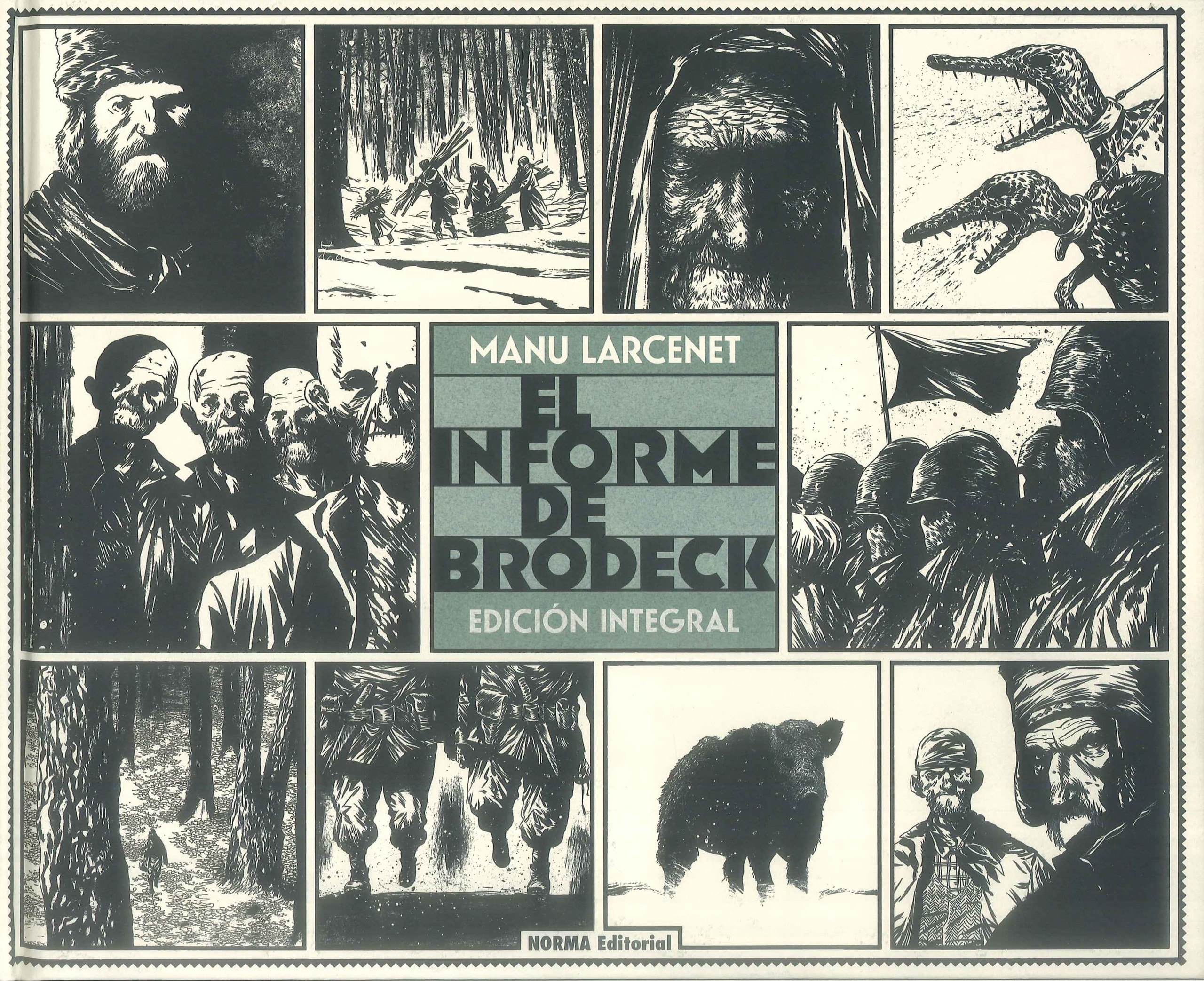 Portada ampliada de EL INFORME DE BRODECK