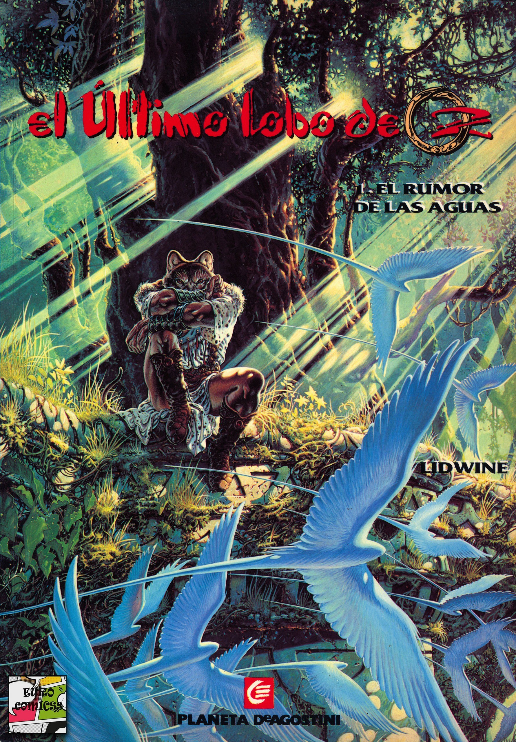 Portada ampliada de el Último lobo de Oz