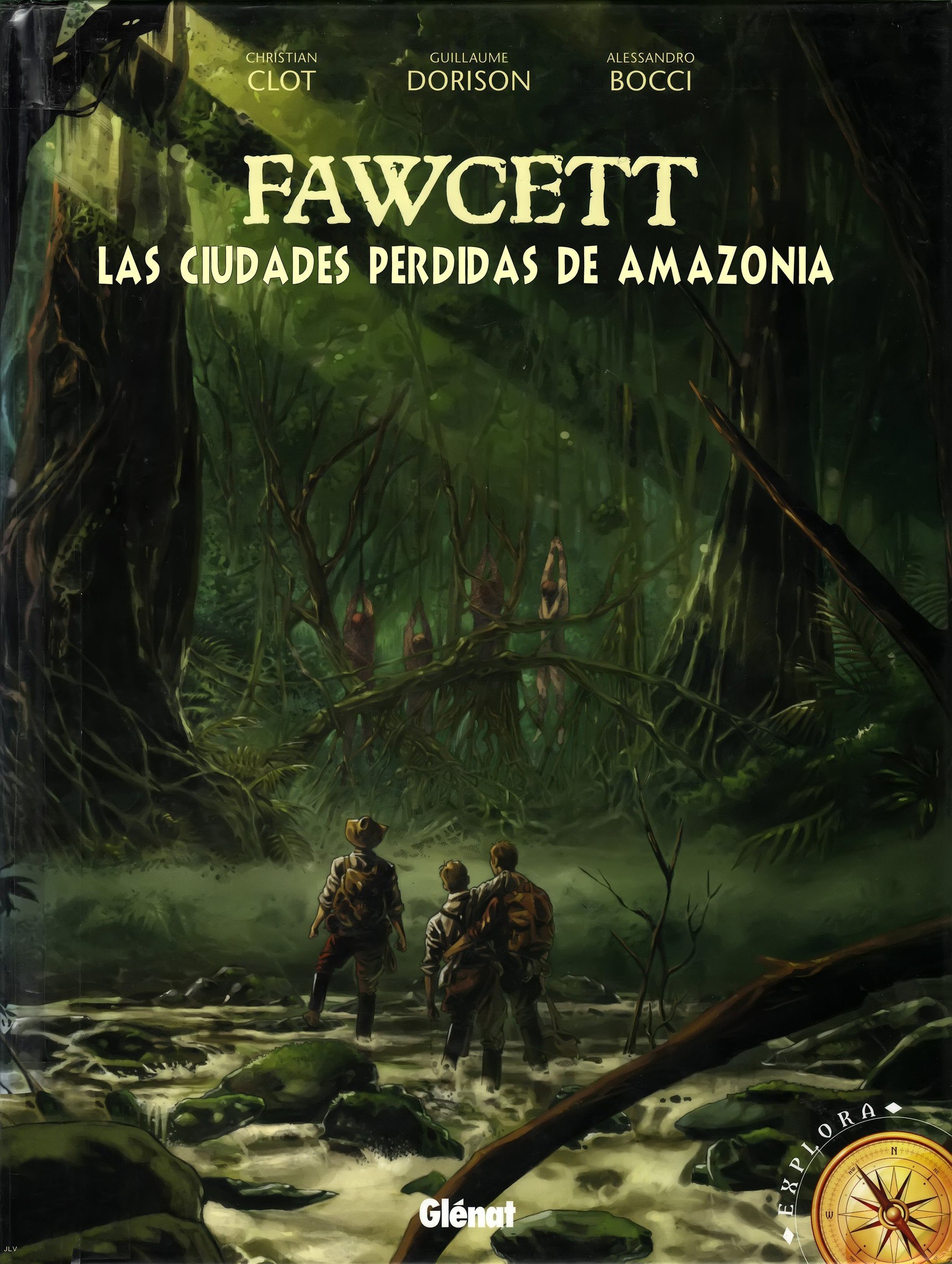 Portada ampliada de FAWCETT LAS CIUDADES PERDIDAS DE AMAZONIA
