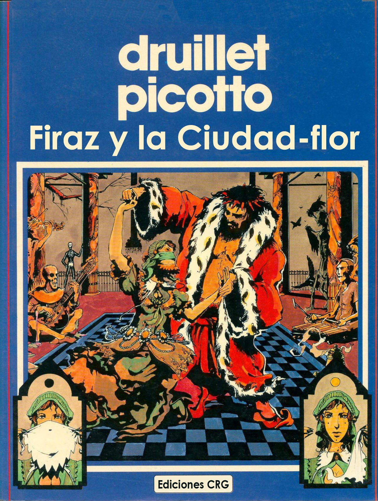 Portada ampliada de Firaz y la Ciudad-flor