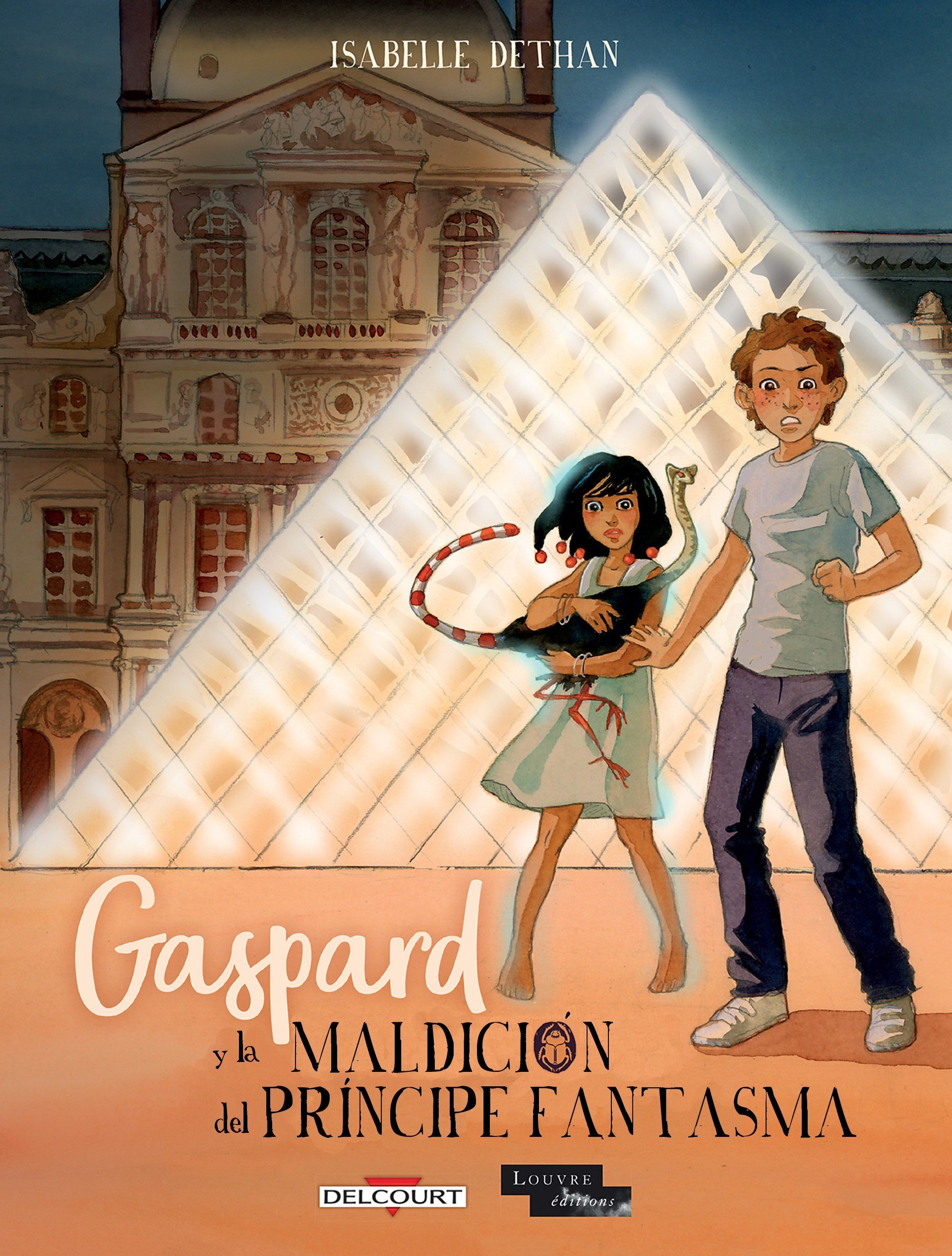 Portada ampliada de Gaspard y la MALDICION del PRINCIPE FANTASMA