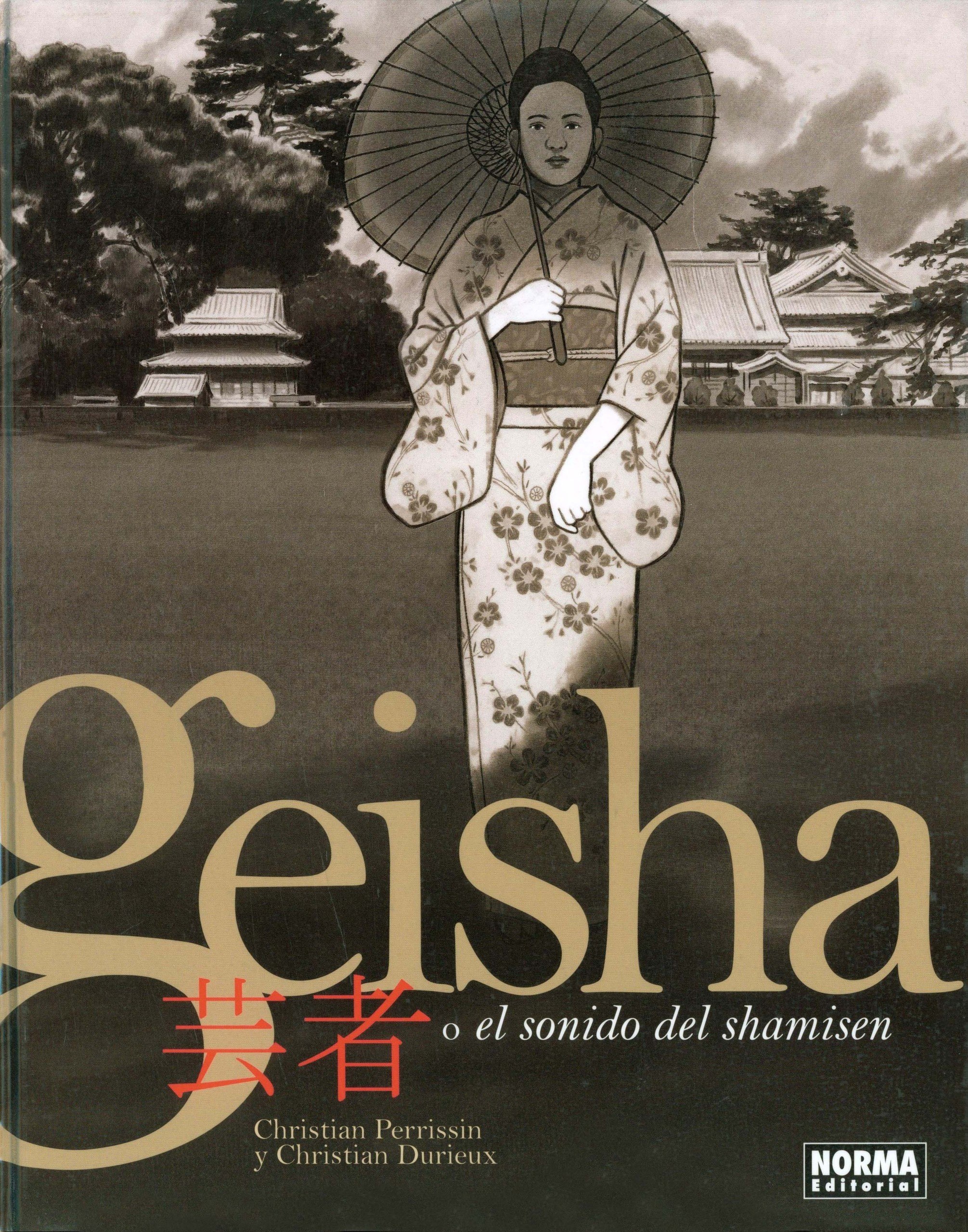 Portada ampliada de Geisha o el sonido del shamisen