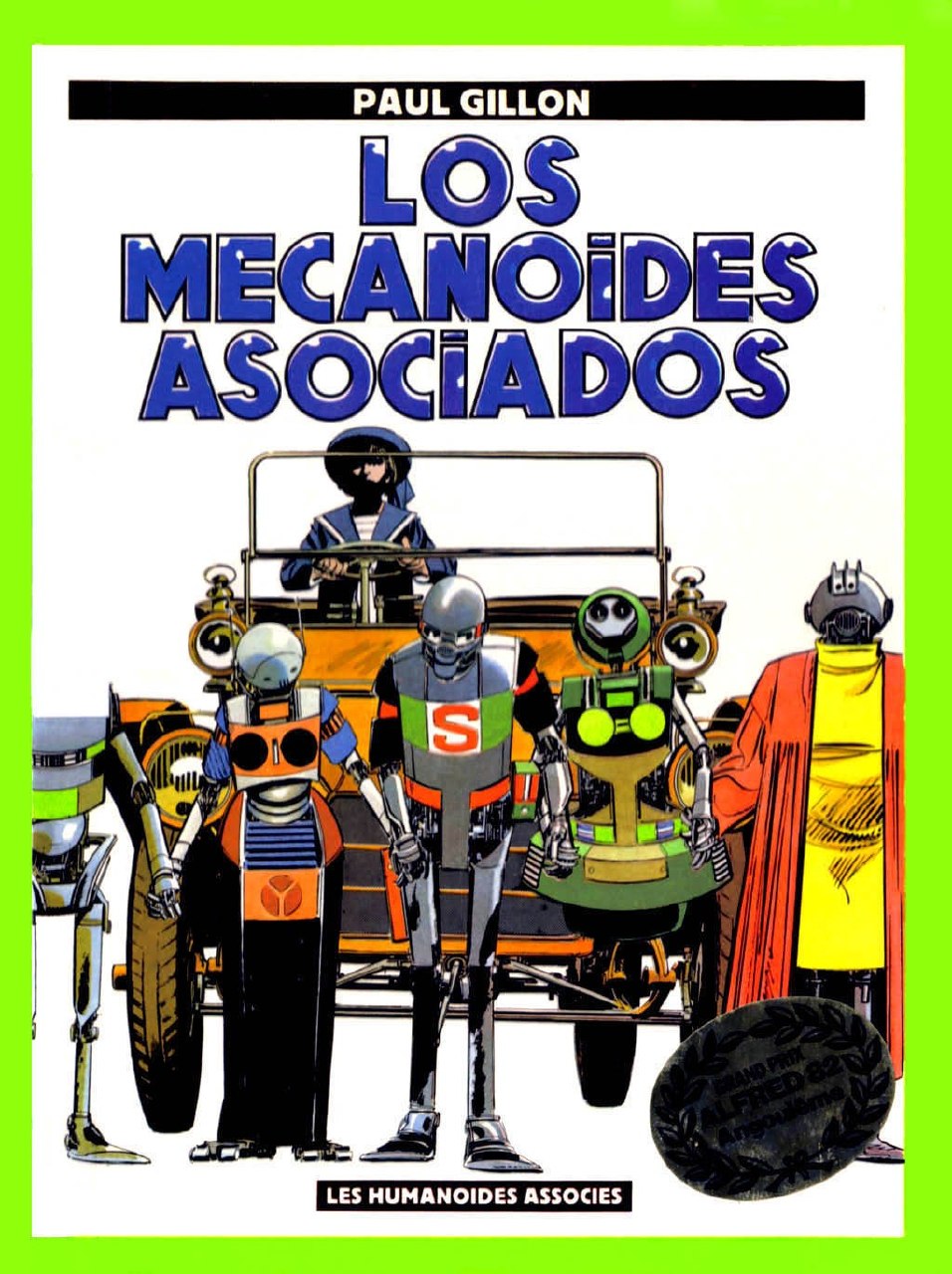 Portada ampliada de LOS MECANOIDES ASOCIADOS