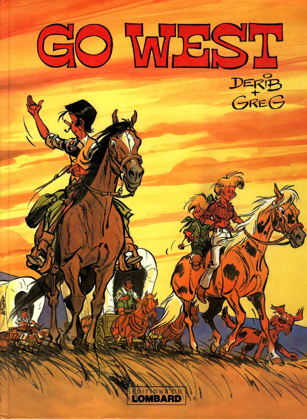 Portada ampliada de GO WEST