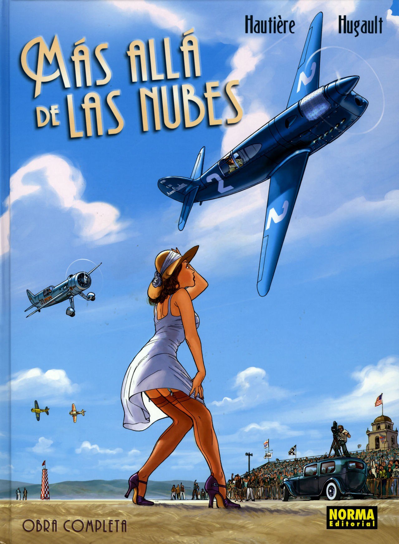 Portada ampliada de Más allá de las nubes
