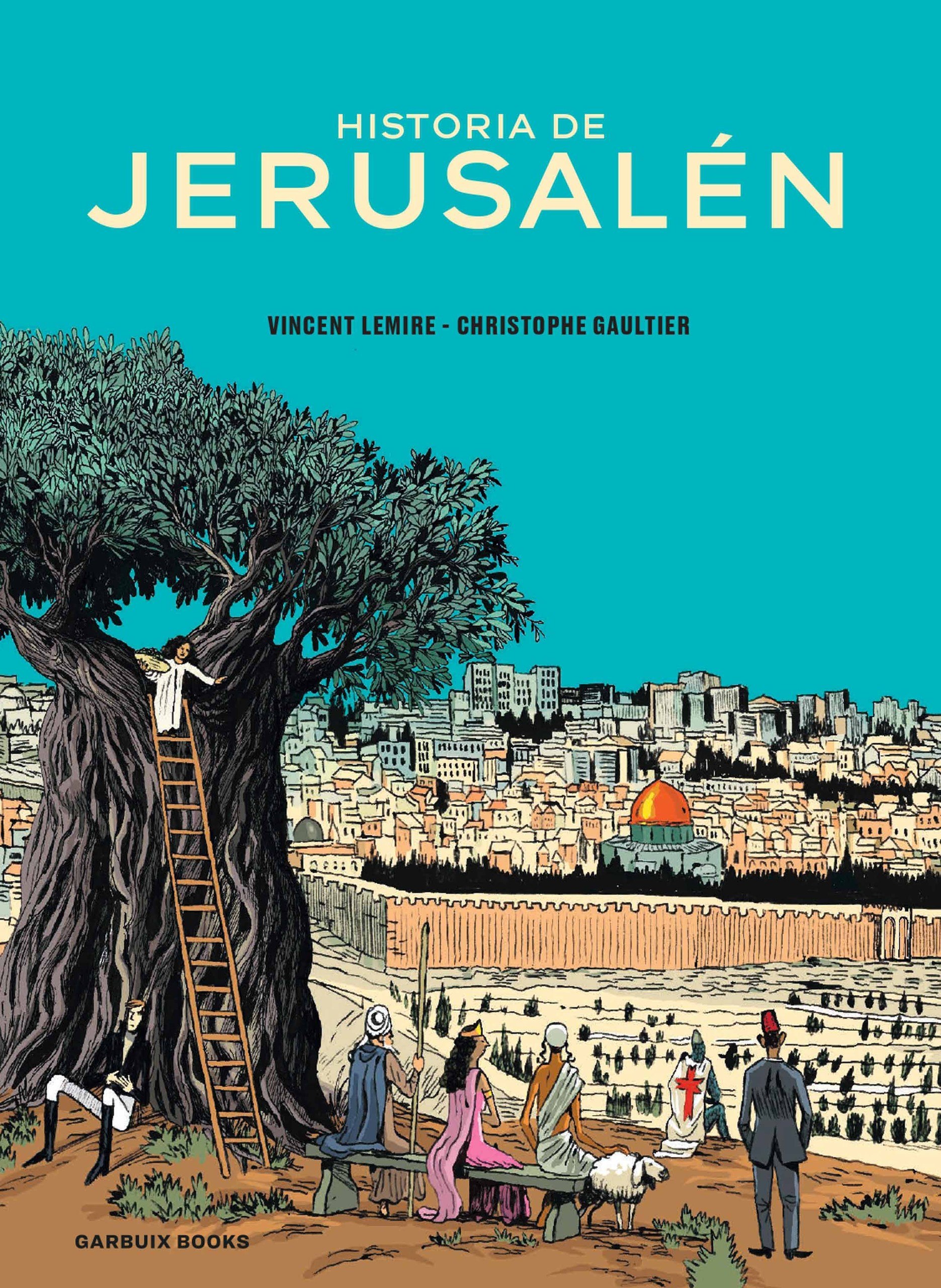 Portada ampliada de HISTORIA DE JERUSALÉN