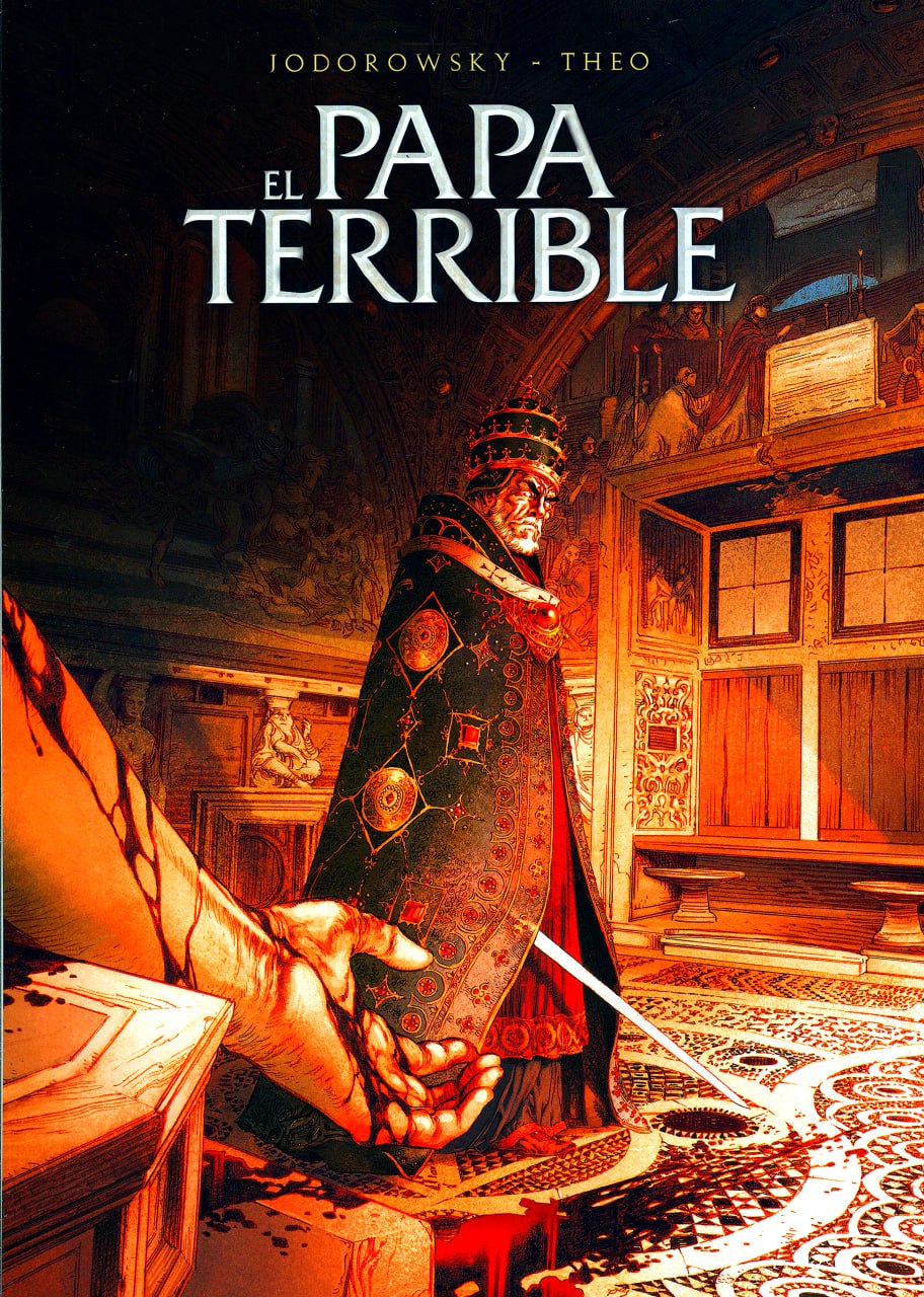 Portada ampliada de EL PAPA TERRIBLE