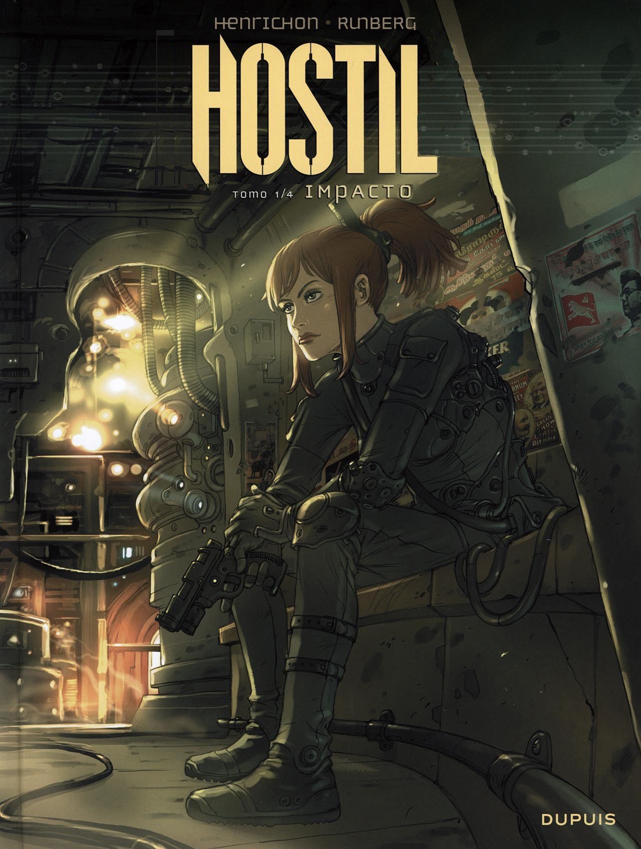 Portada ampliada de HOSTIL