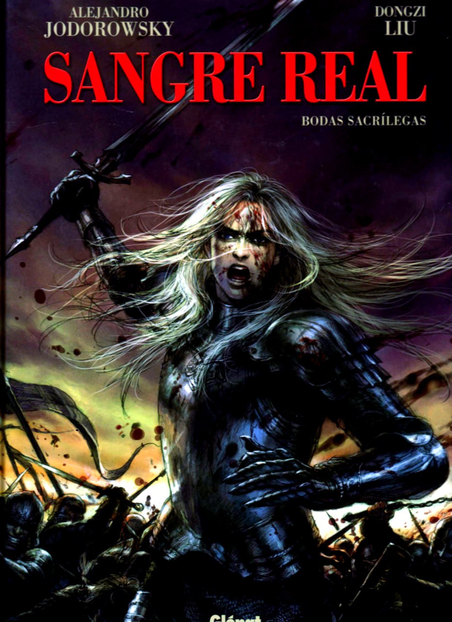 Portada ampliada de SANGRE REAL