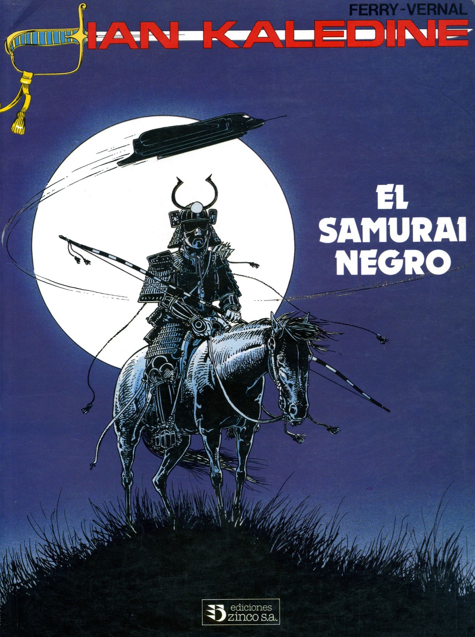 Portada ampliada de EL SAMURAI NEGRO