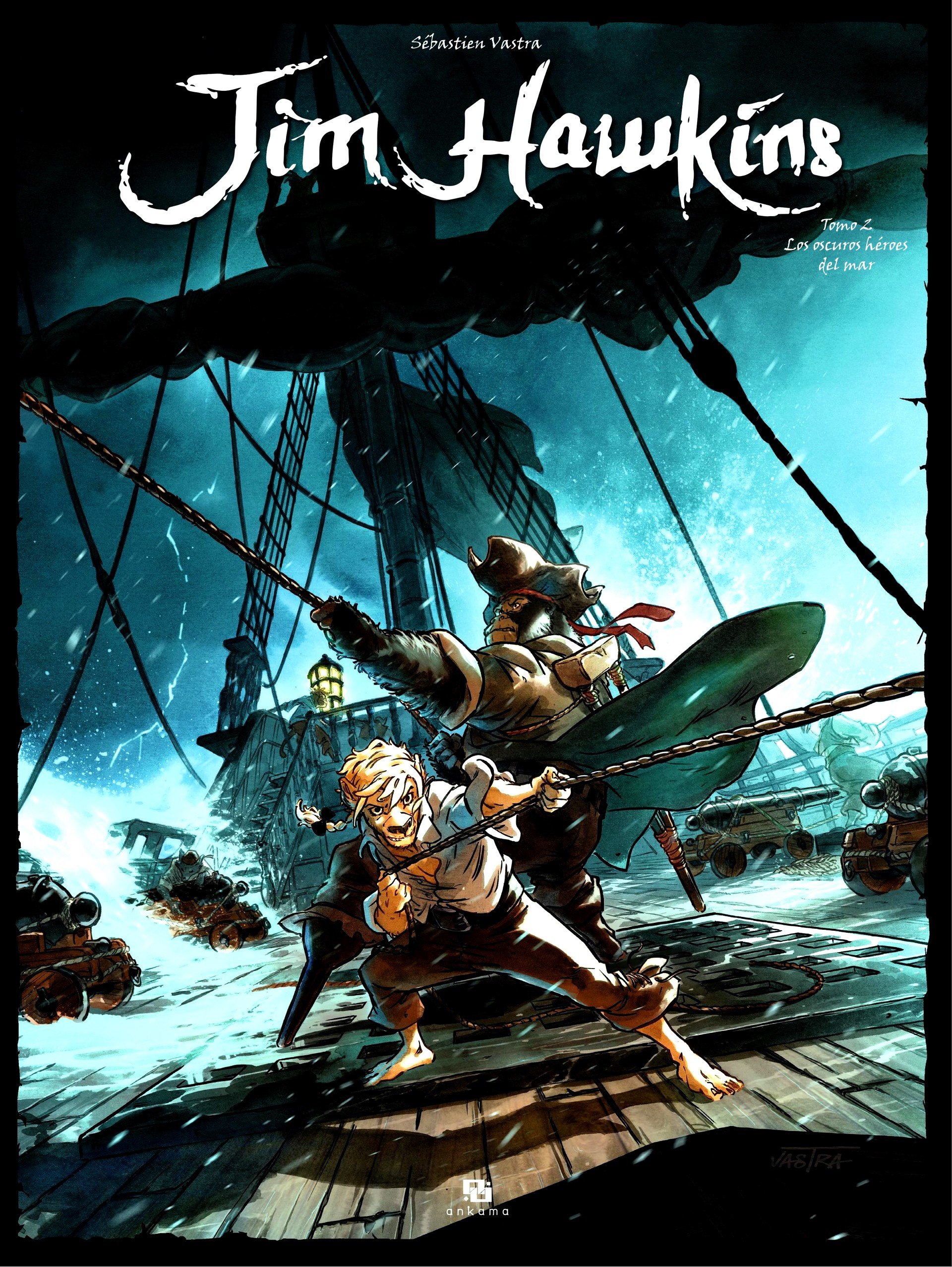 Portada ampliada de Jim Hawkins