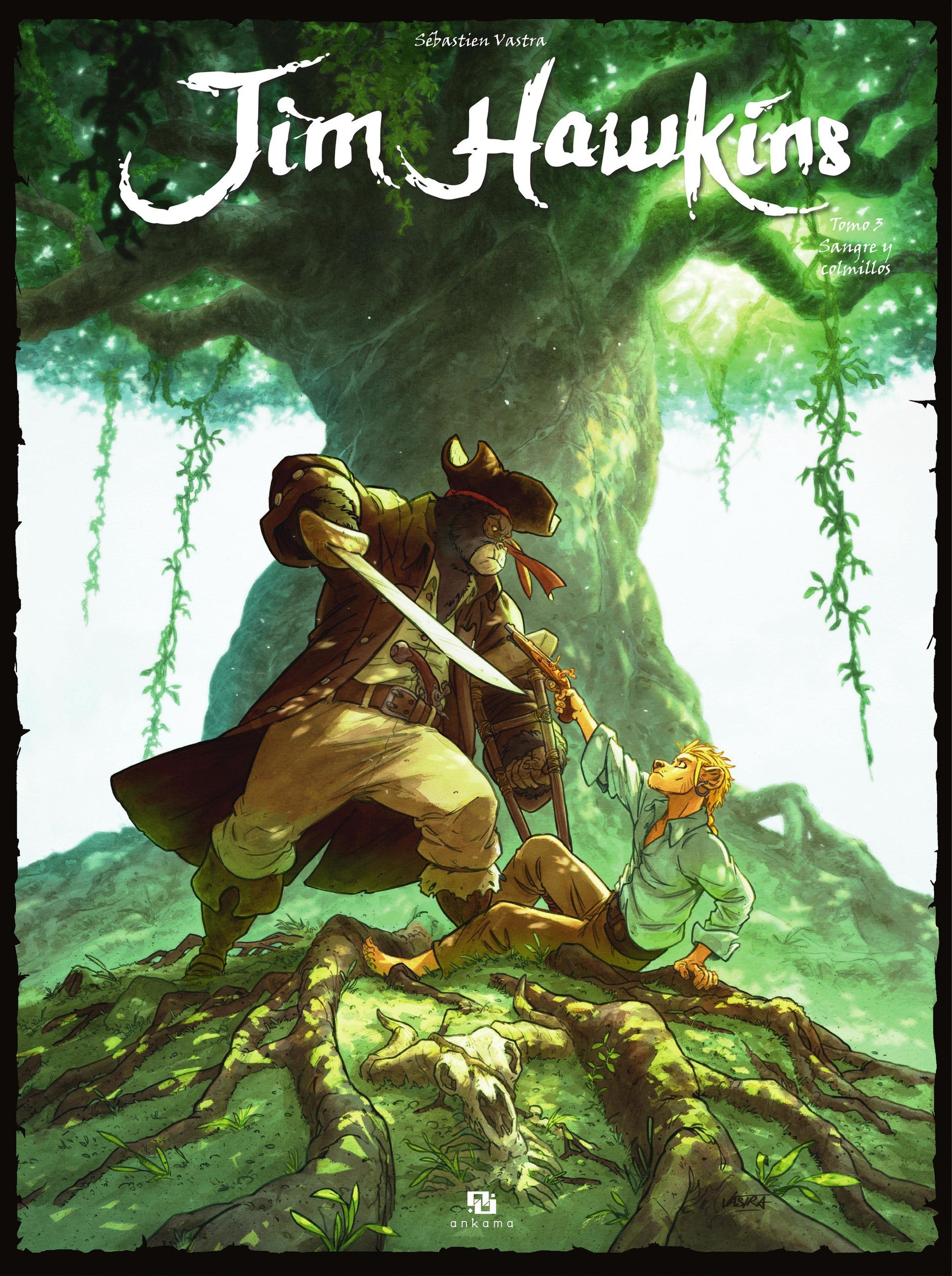 Portada ampliada de Jim Hawkins