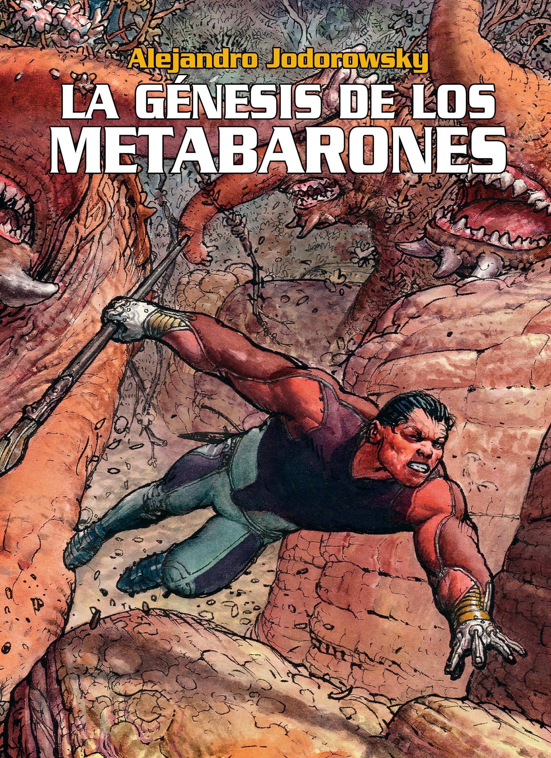 Portada ampliada de LA GÉNESIS DE LOS METABARONES