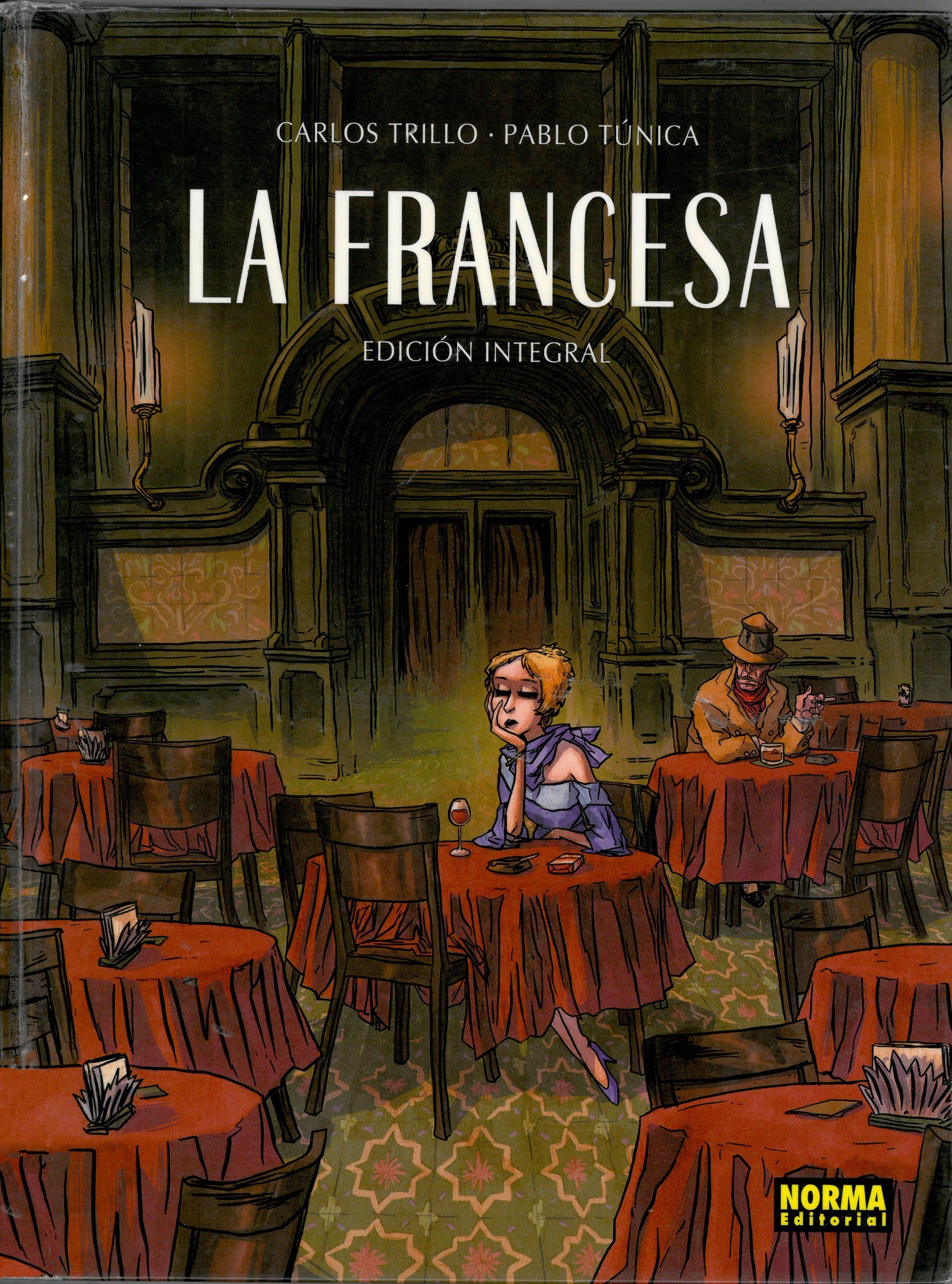 Portada ampliada de LA FRANCESA