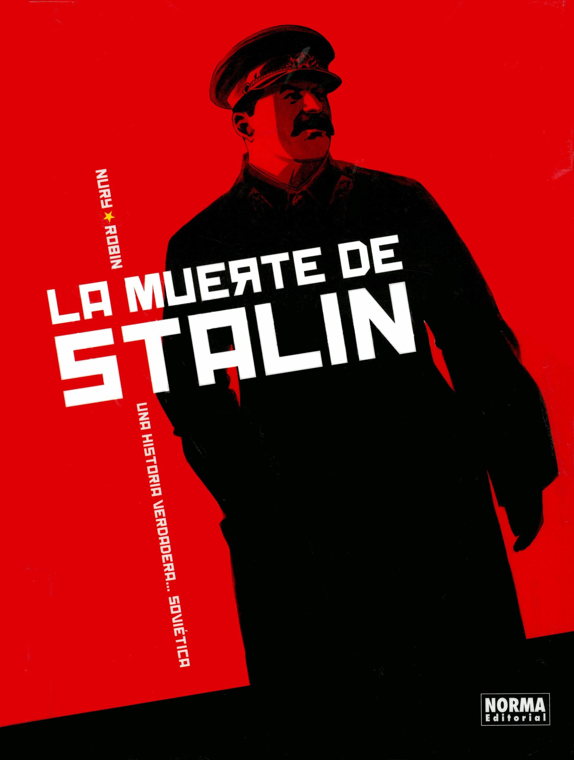 Portada ampliada de LA MUERTE DE STALIN