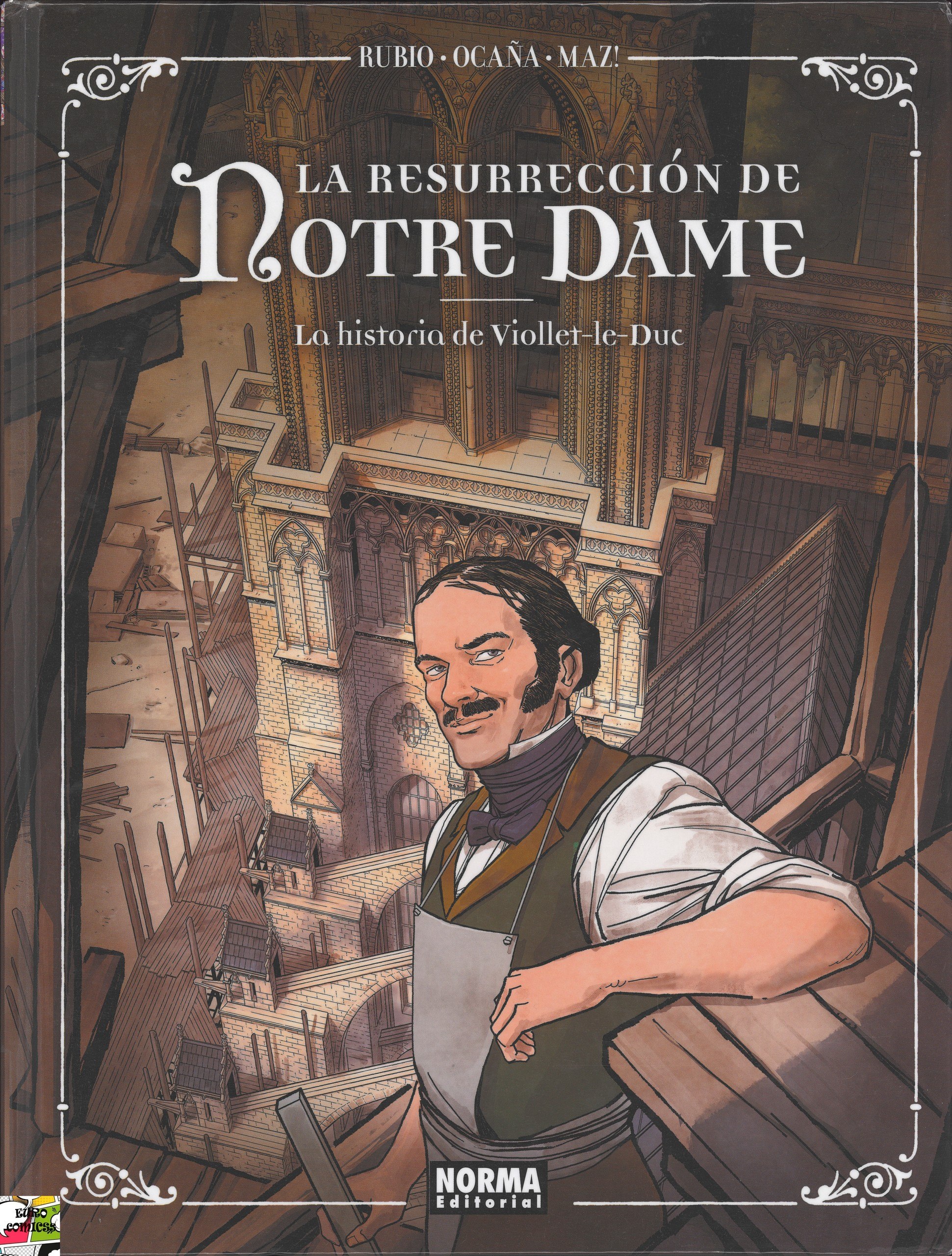 Portada ampliada de LA RESURRECCIÓN DE NOTRE DAME