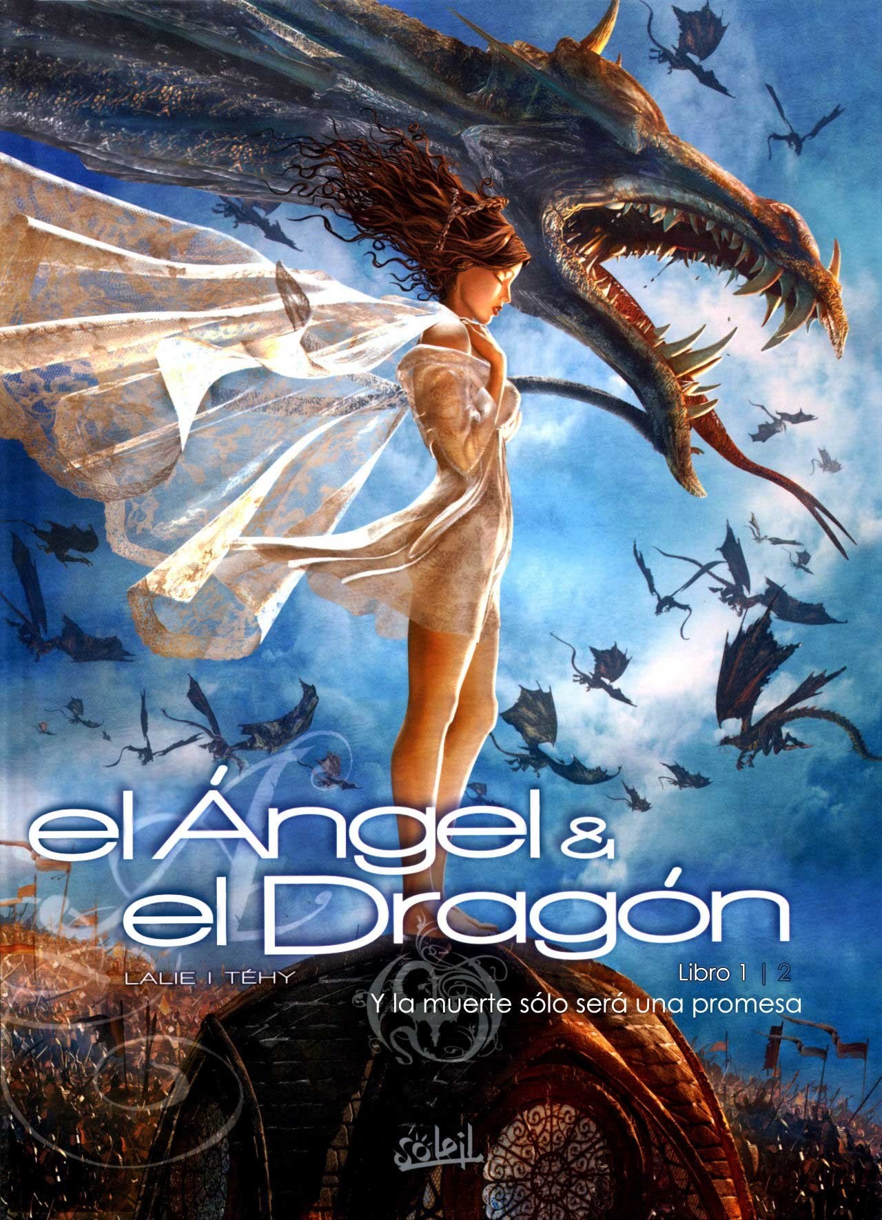 Portada ampliada de el Ángel & el Dragón