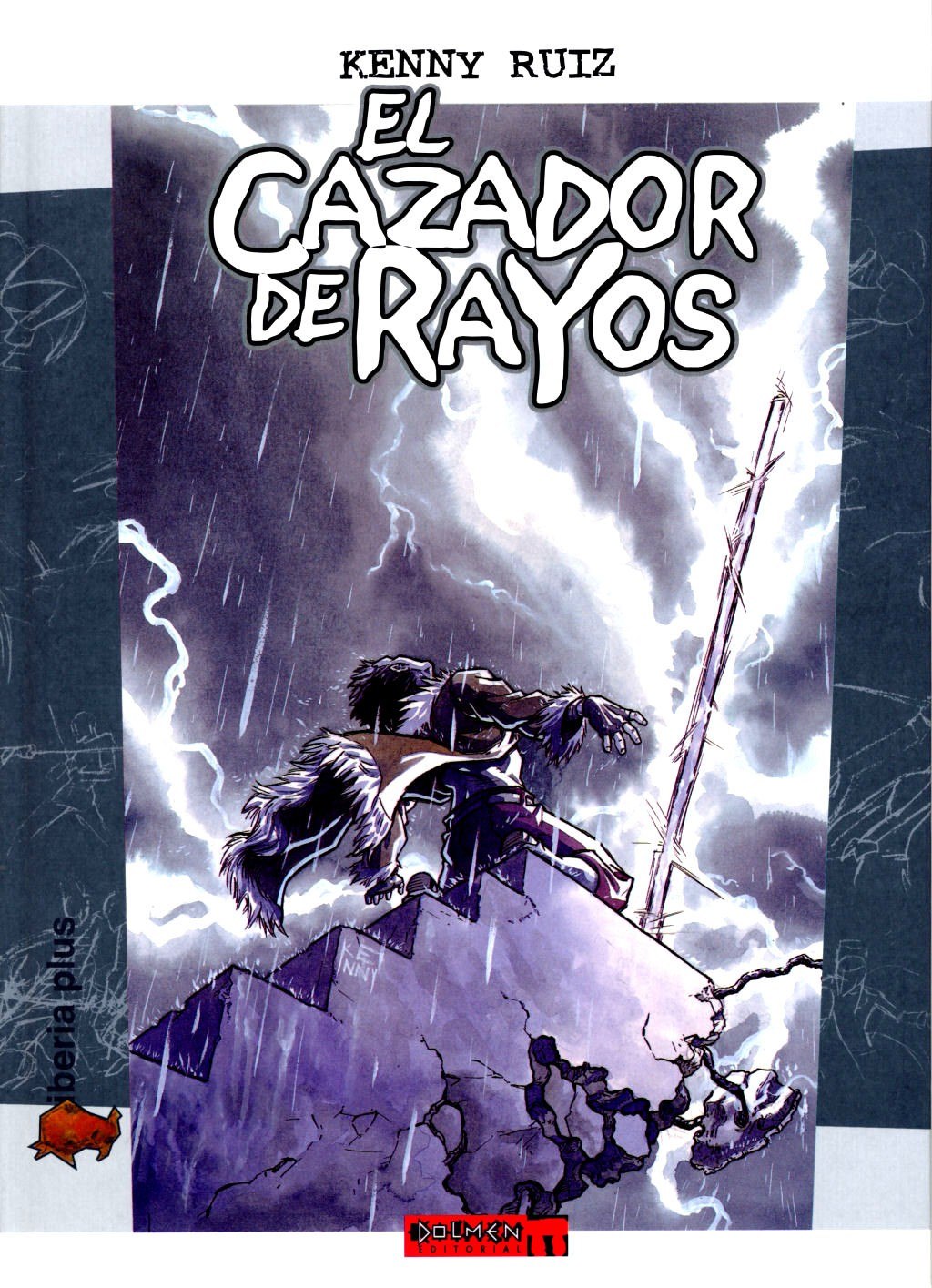 Portada ampliada de EL CAZADOR DE RAYOS