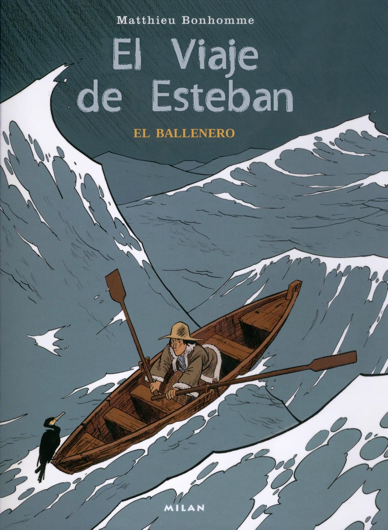 Portada ampliada de El Viaje de Esteban