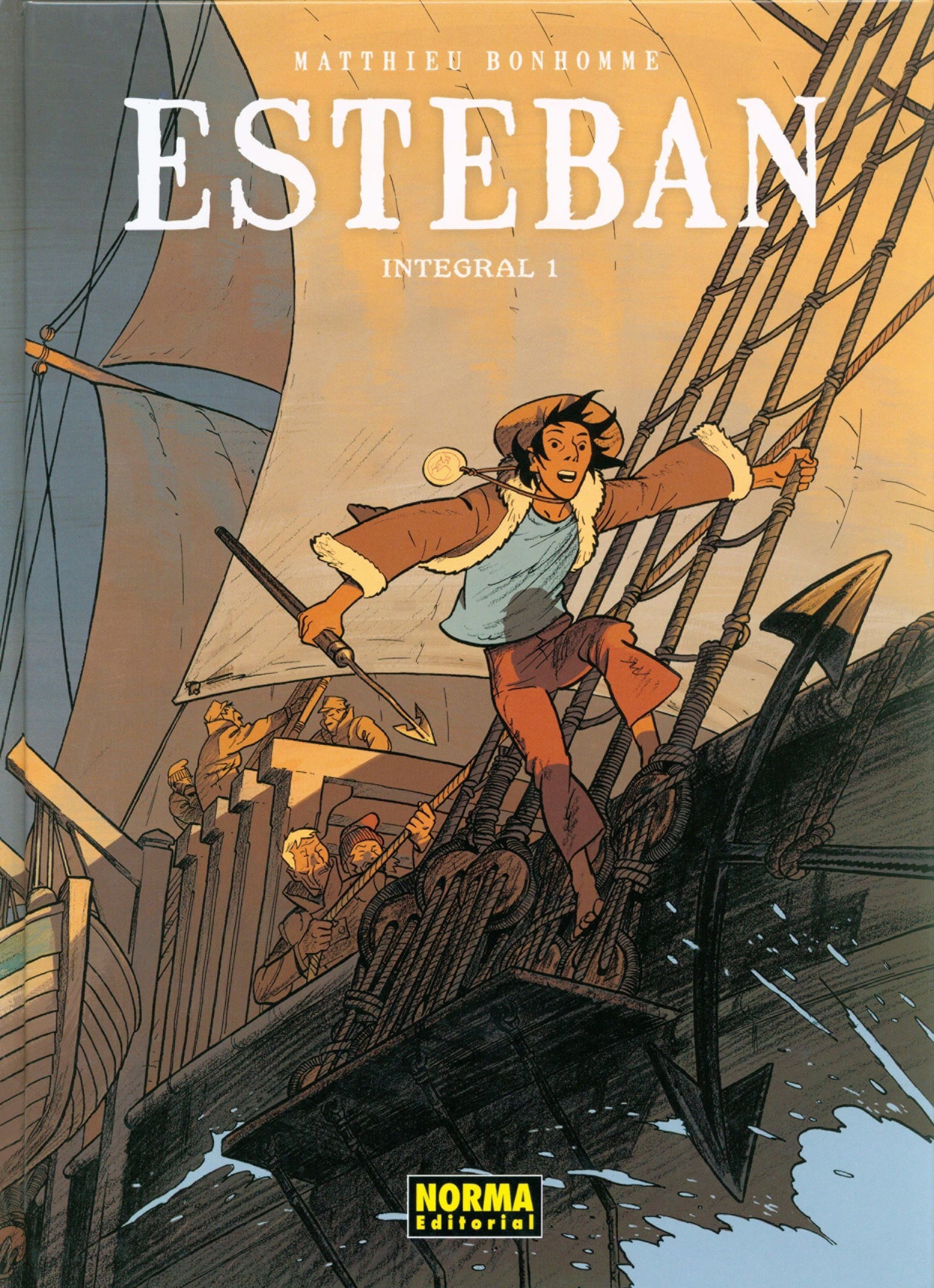Portada ampliada de ESTEBAN