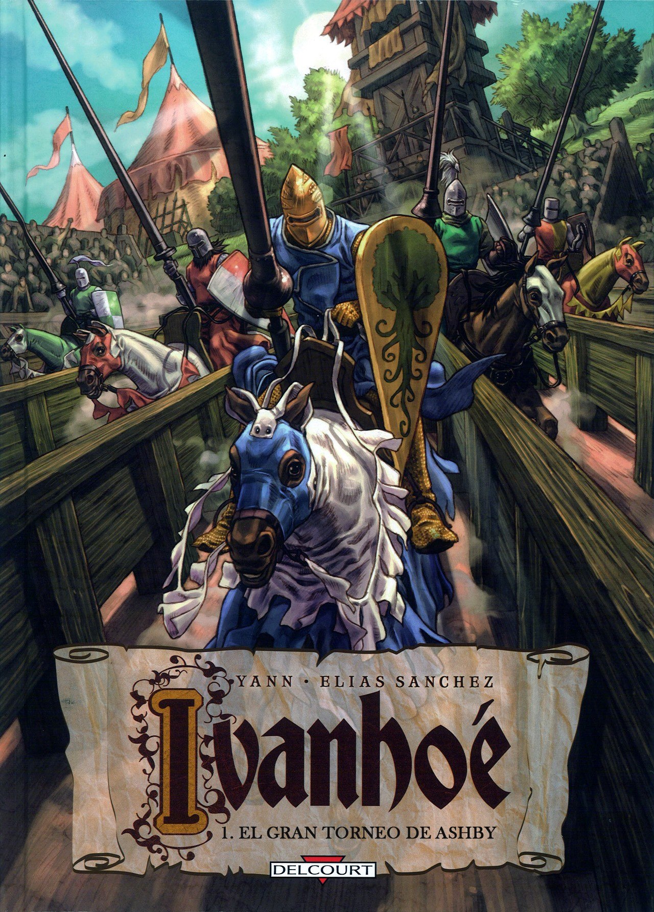 Portada ampliada de Ivanhoé