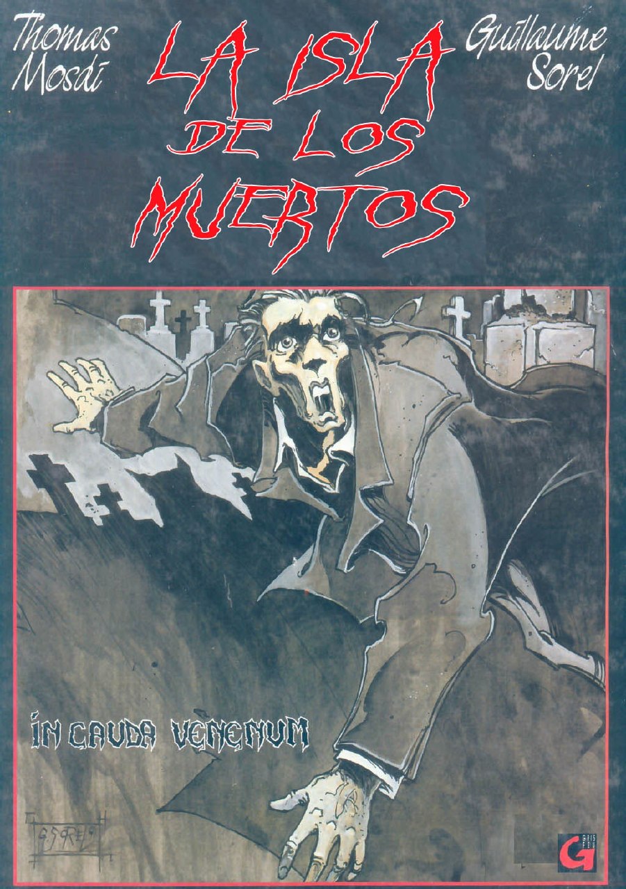 Portada ampliada de LA ISLA DE LOS MUERTOS