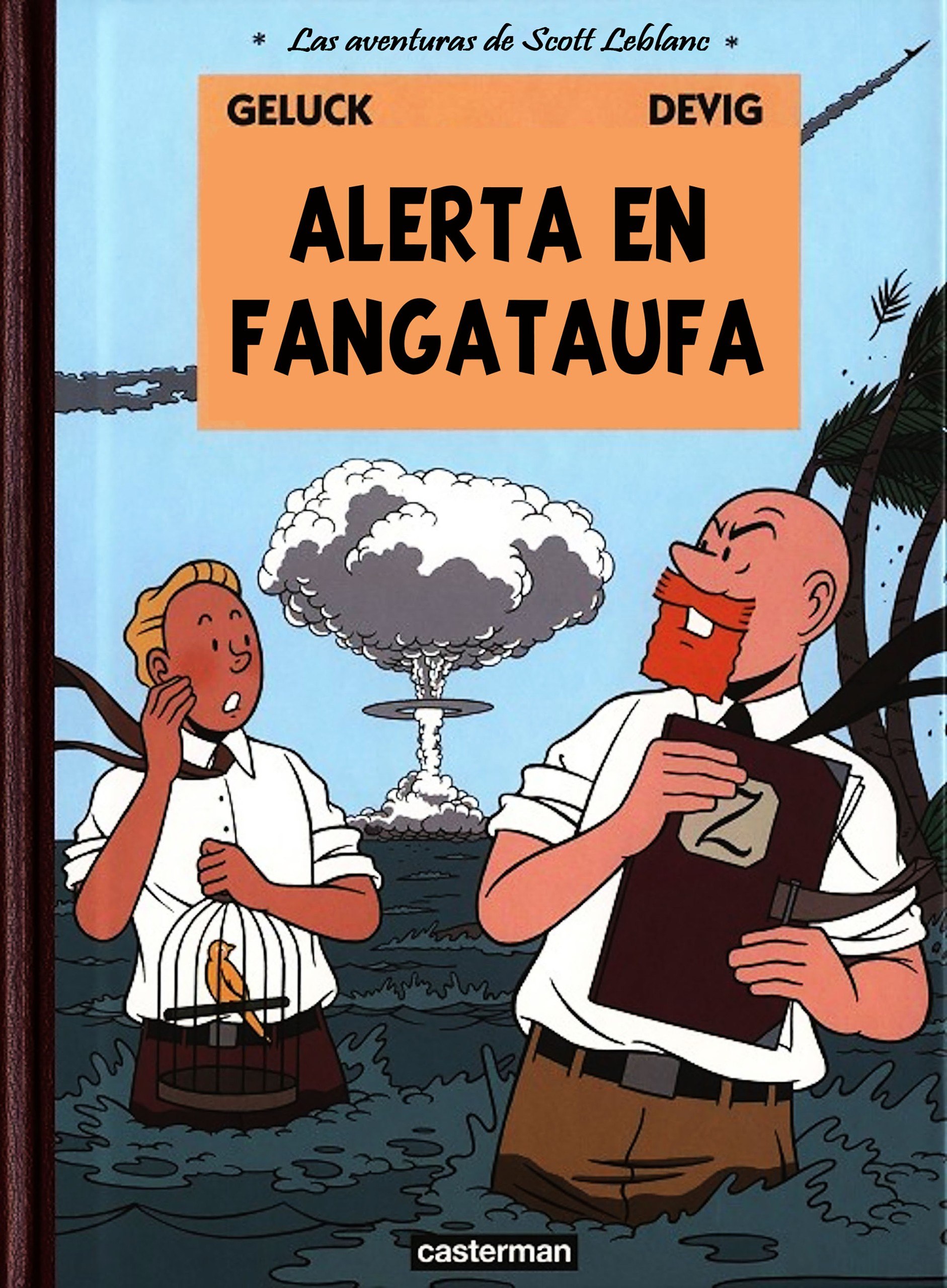 Portada ampliada de ALERTA EN FANGATAUFA