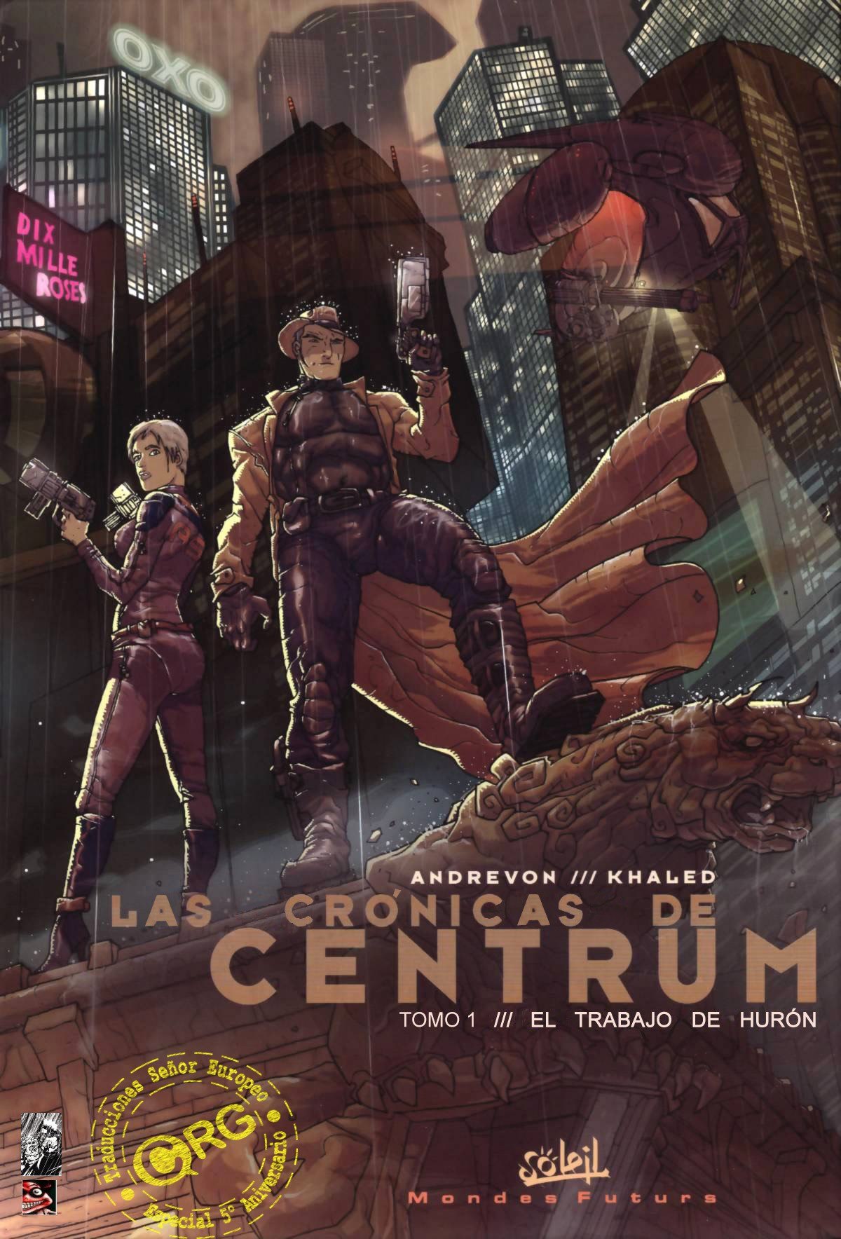 Portada ampliada de Las Crónicas de Centrum