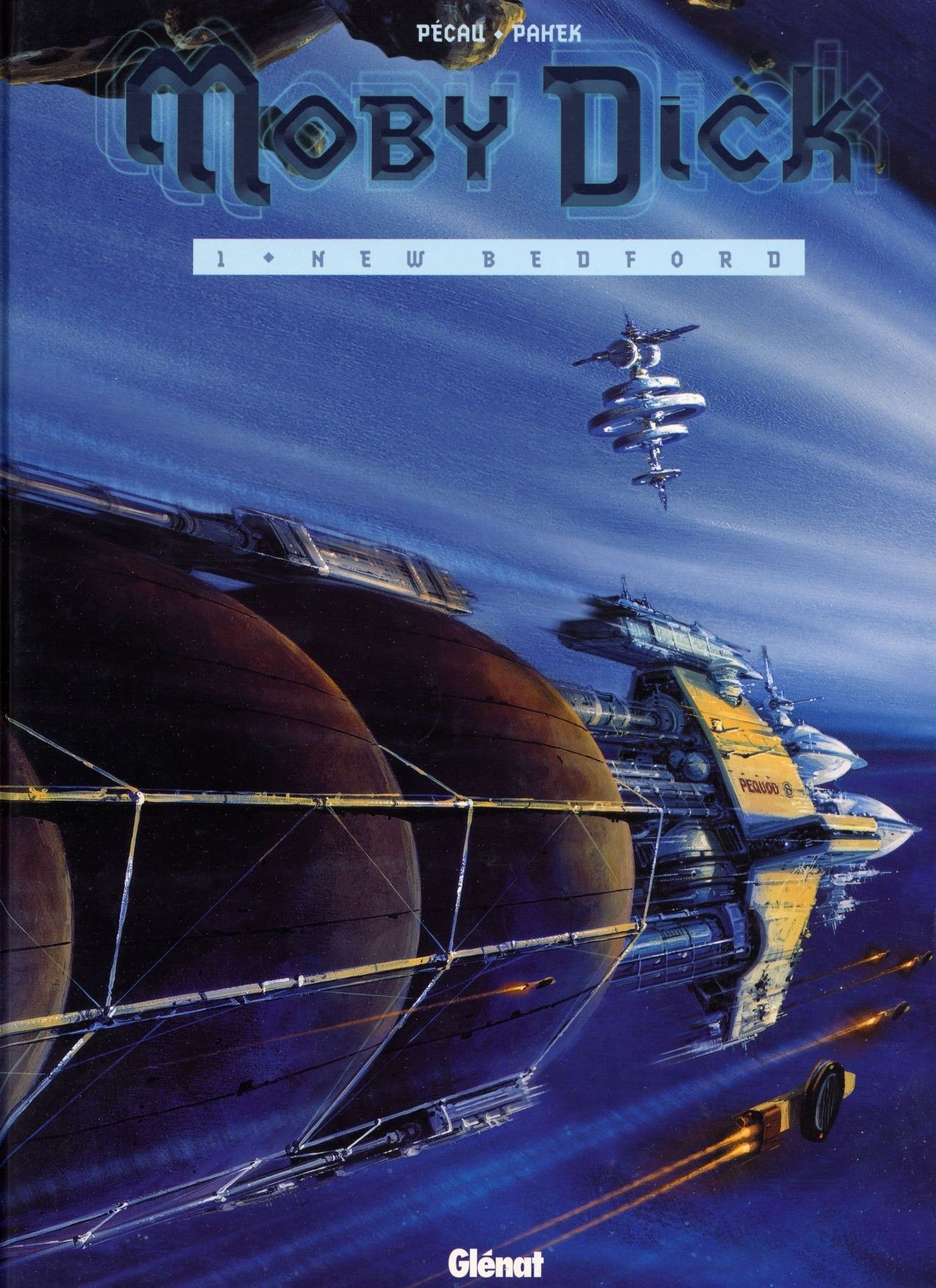 Portada ampliada de Moby Dick