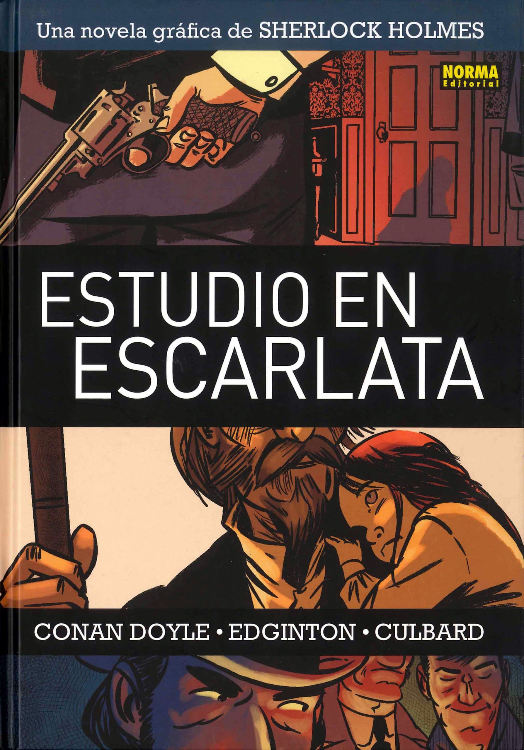 Portada ampliada de ESTUDIO EN ESCARLATA