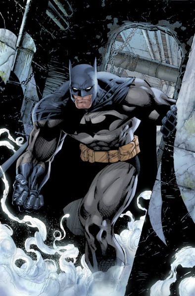 Portada ampliada de Batman post crisis (casi completo)
