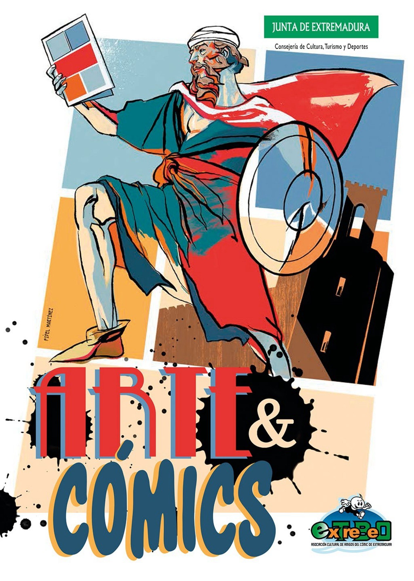 Portada ampliada de Arte & Comics