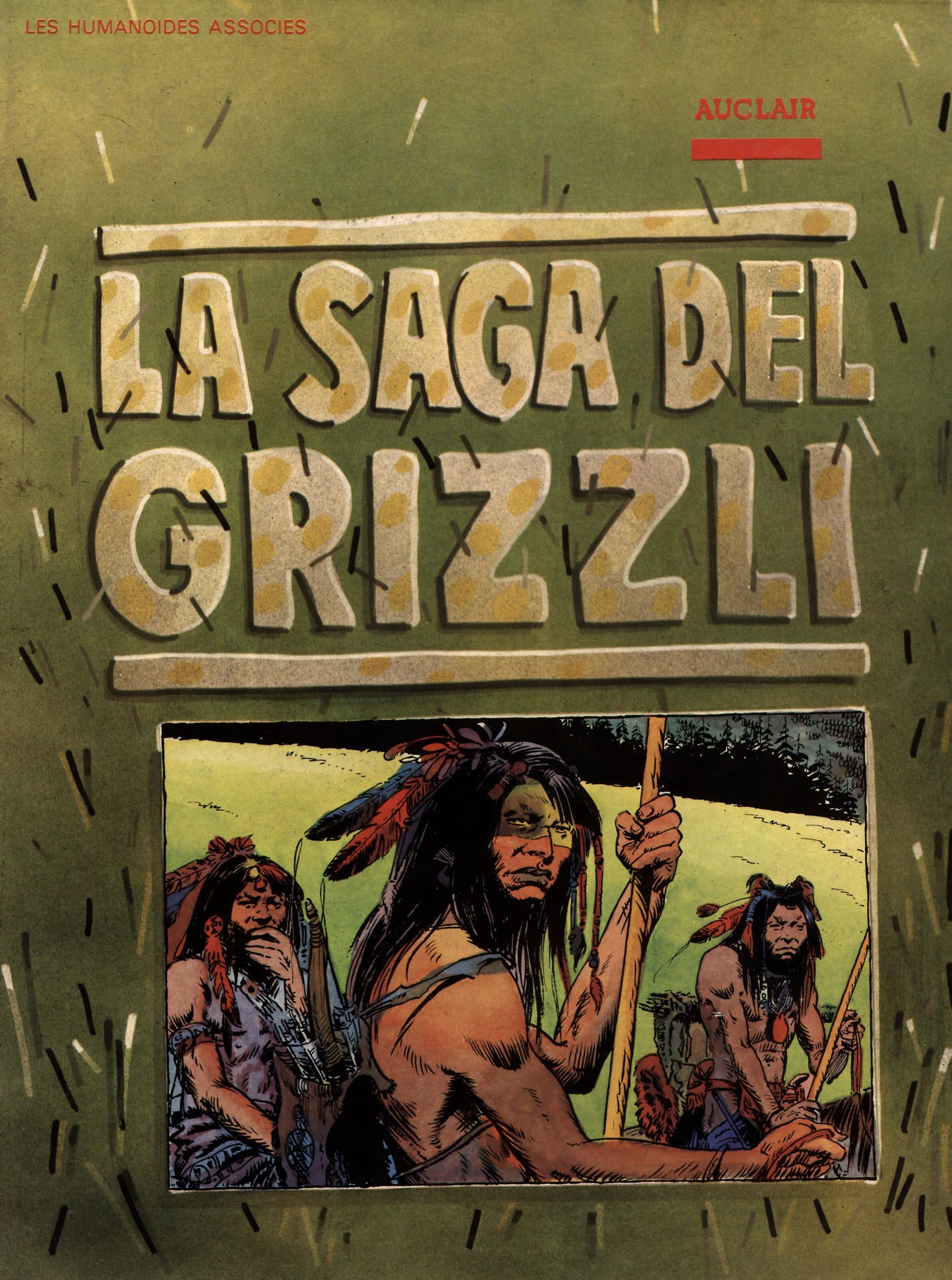 Portada ampliada de LA SAGA DEL GRIZZLI