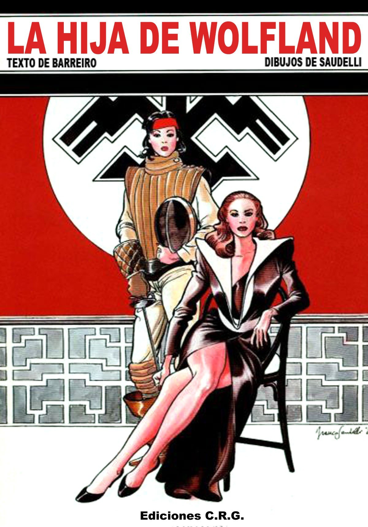 Portada ampliada de LA HIJA DE WOLFLAND
