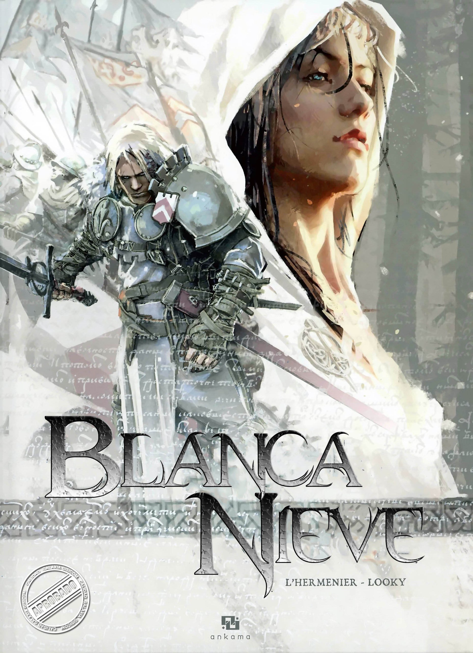 Portada ampliada de Blanca Nieve
