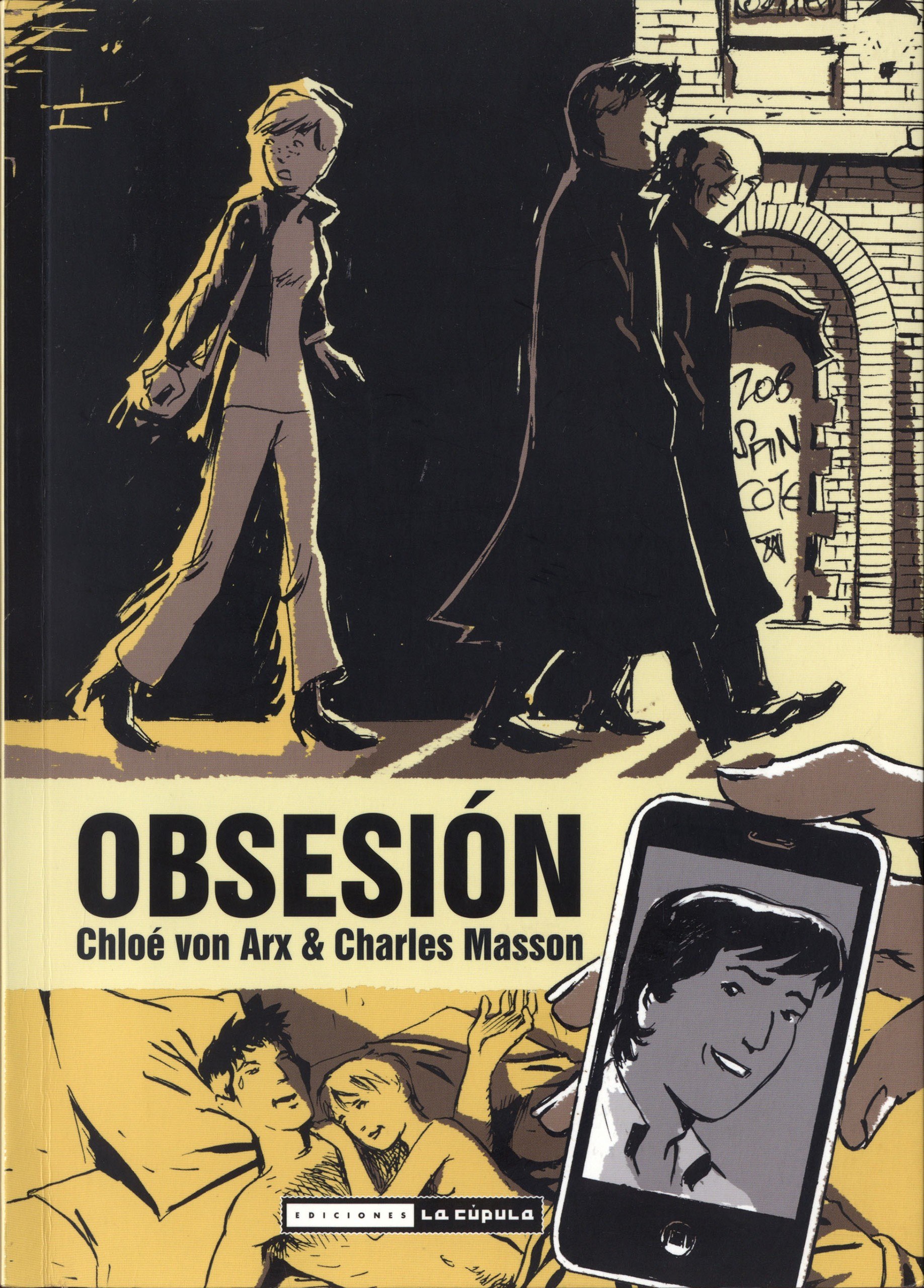 Portada ampliada de OBSESIÓN