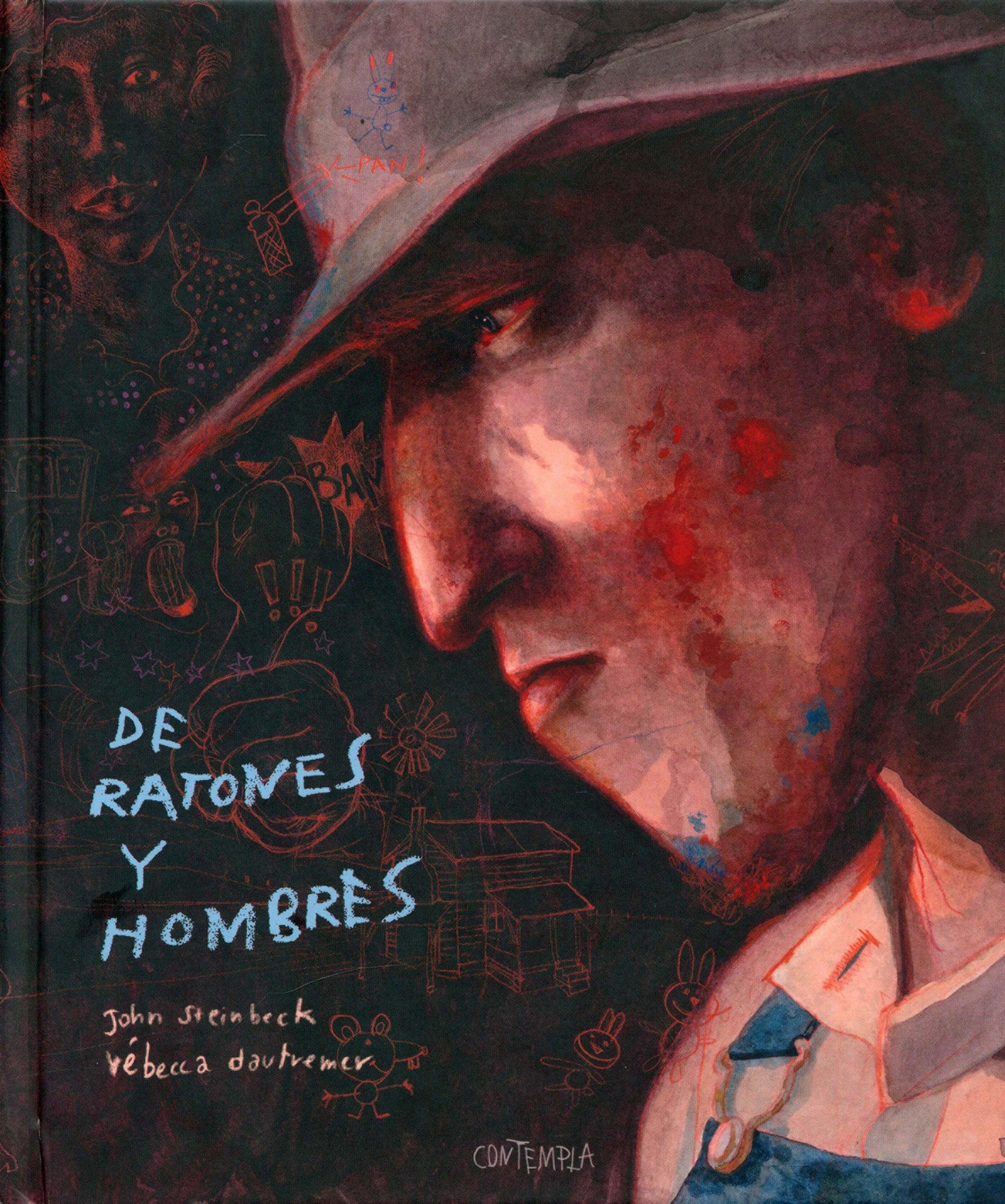 Portada ampliada de DE RATONES Y HOMBRES
