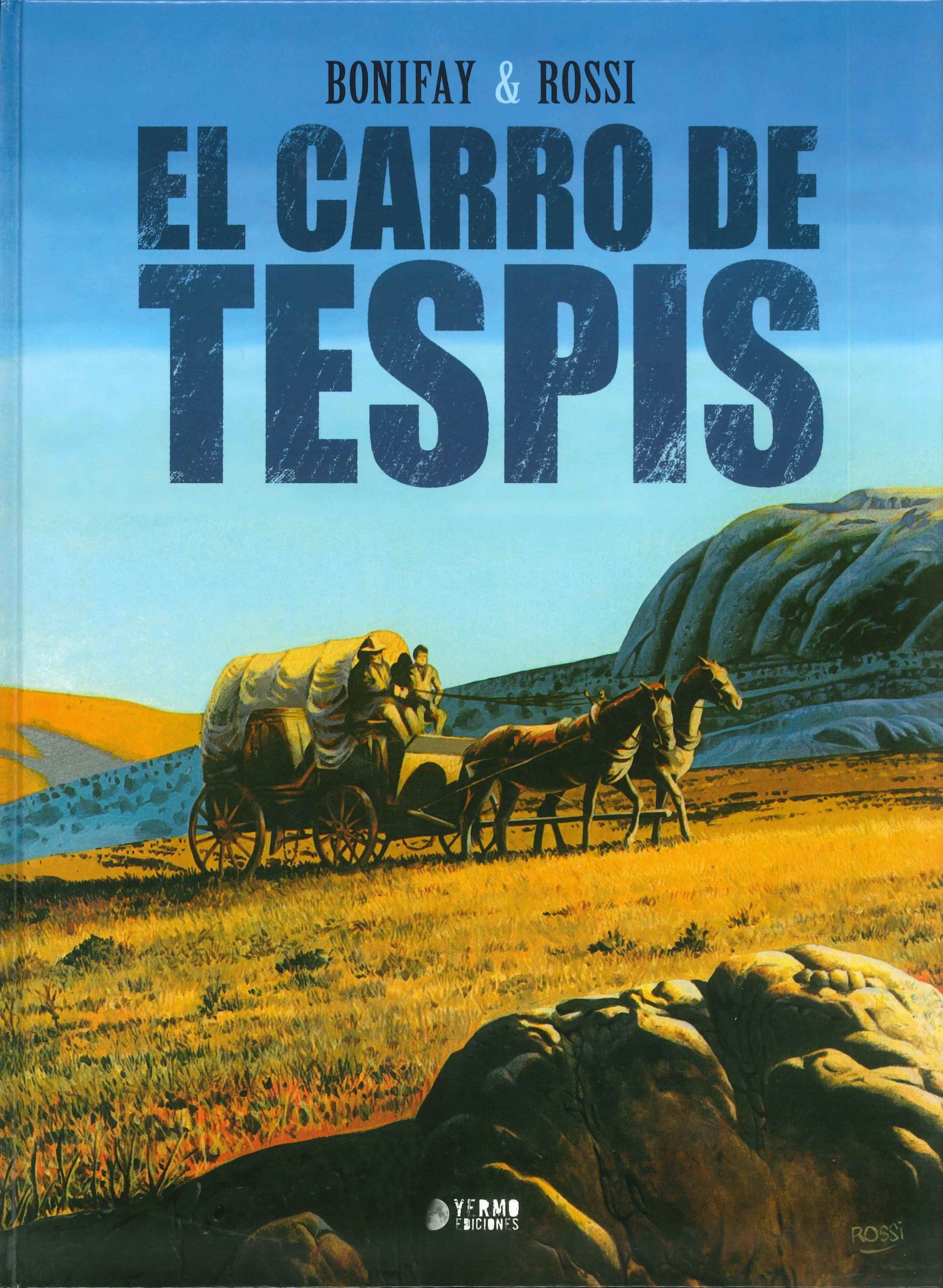 Portada ampliada de EL CARRO DE TESPIS